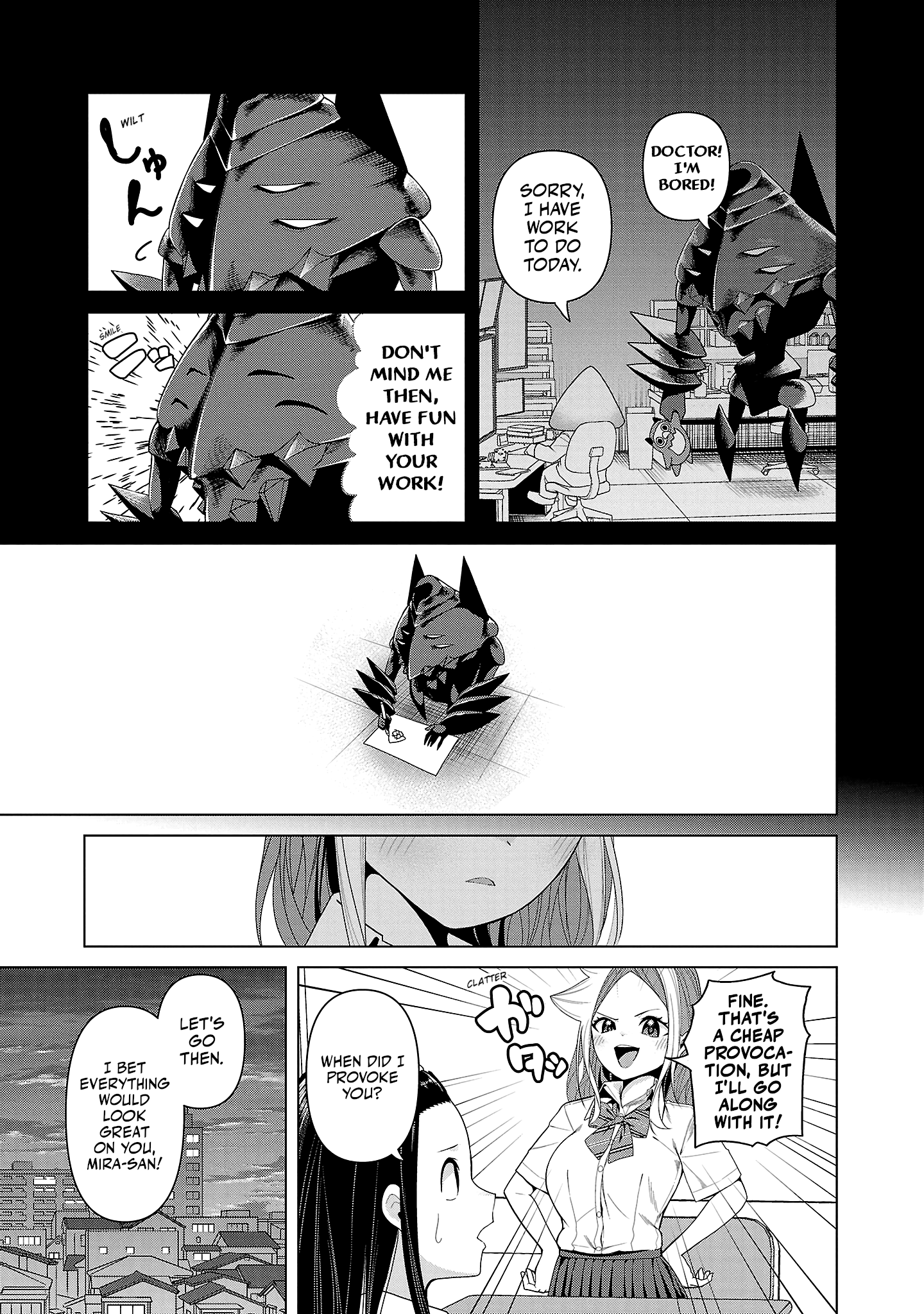 Kaijin Mira no Dai 2 Keitai ga Kawaisugiru Chapter 8 - Page 11