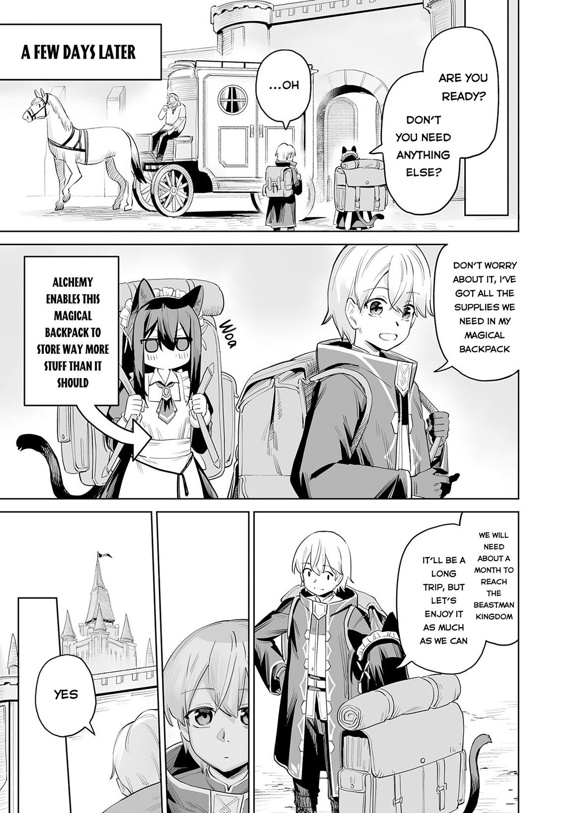 Kaikosareta Kyuutei Renkinjutsushi wa Henkyou de Dai Nouen wo Tsukuriageru – Sokoku wo Oidasareta kedo, Saikyou Ryouchi de Slow Life wo Ouka suru Chapter 1 - Page 24