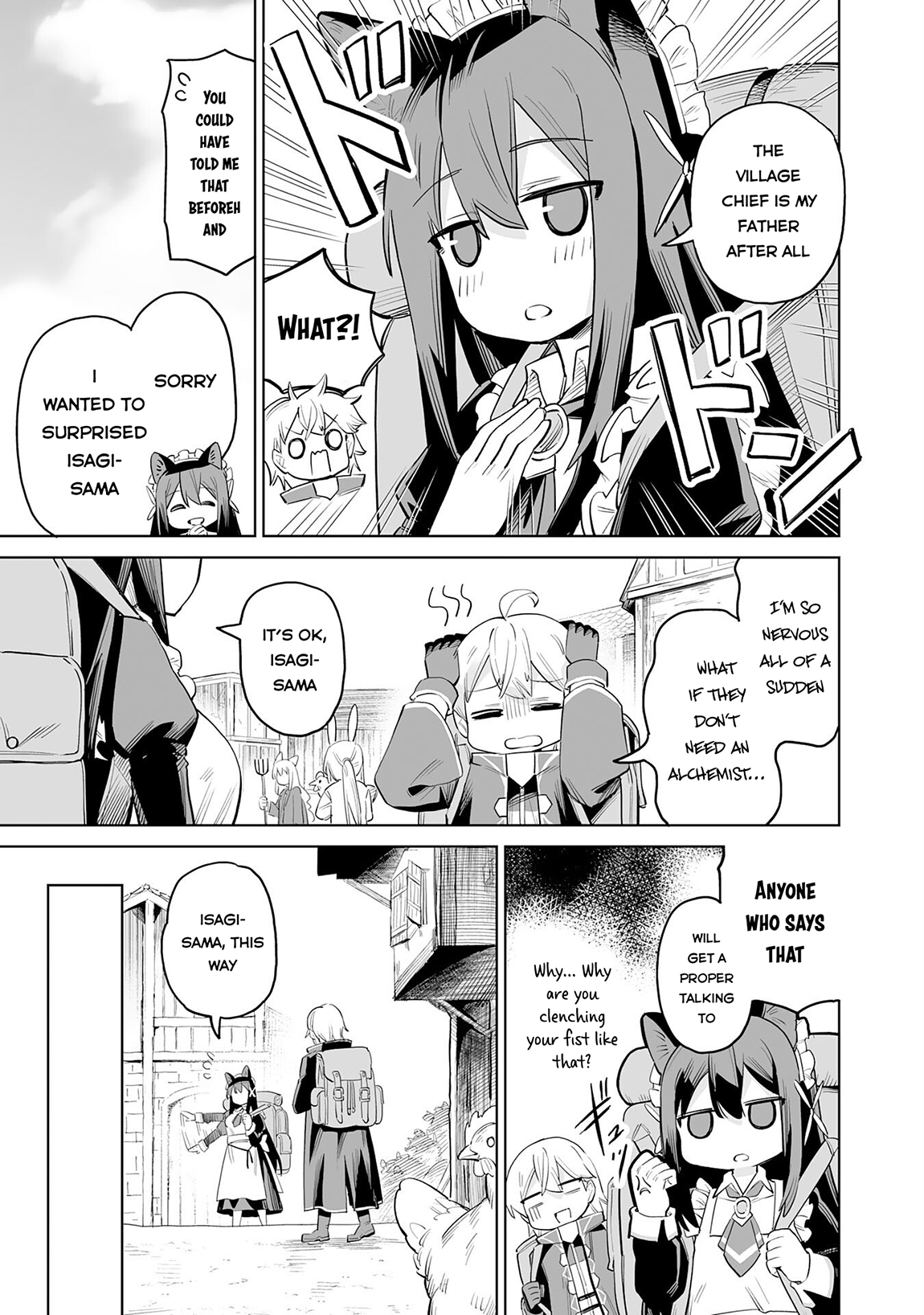 Kaikosareta Kyuutei Renkinjutsushi wa Henkyou de Dai Nouen wo Tsukuriageru – Sokoku wo Oidasareta kedo, Saikyou Ryouchi de Slow Life wo Ouka suru Chapter 1 - Page 28