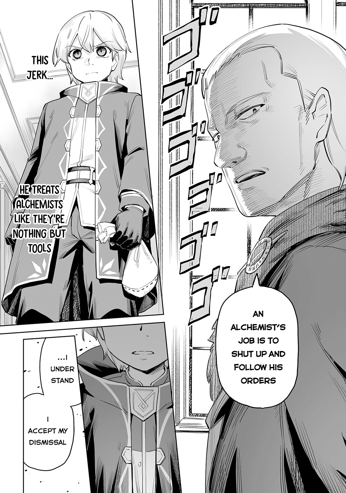 Kaikosareta Kyuutei Renkinjutsushi wa Henkyou de Dai Nouen wo Tsukuriageru – Sokoku wo Oidasareta kedo, Saikyou Ryouchi de Slow Life wo Ouka suru Chapter 1 - Page 10