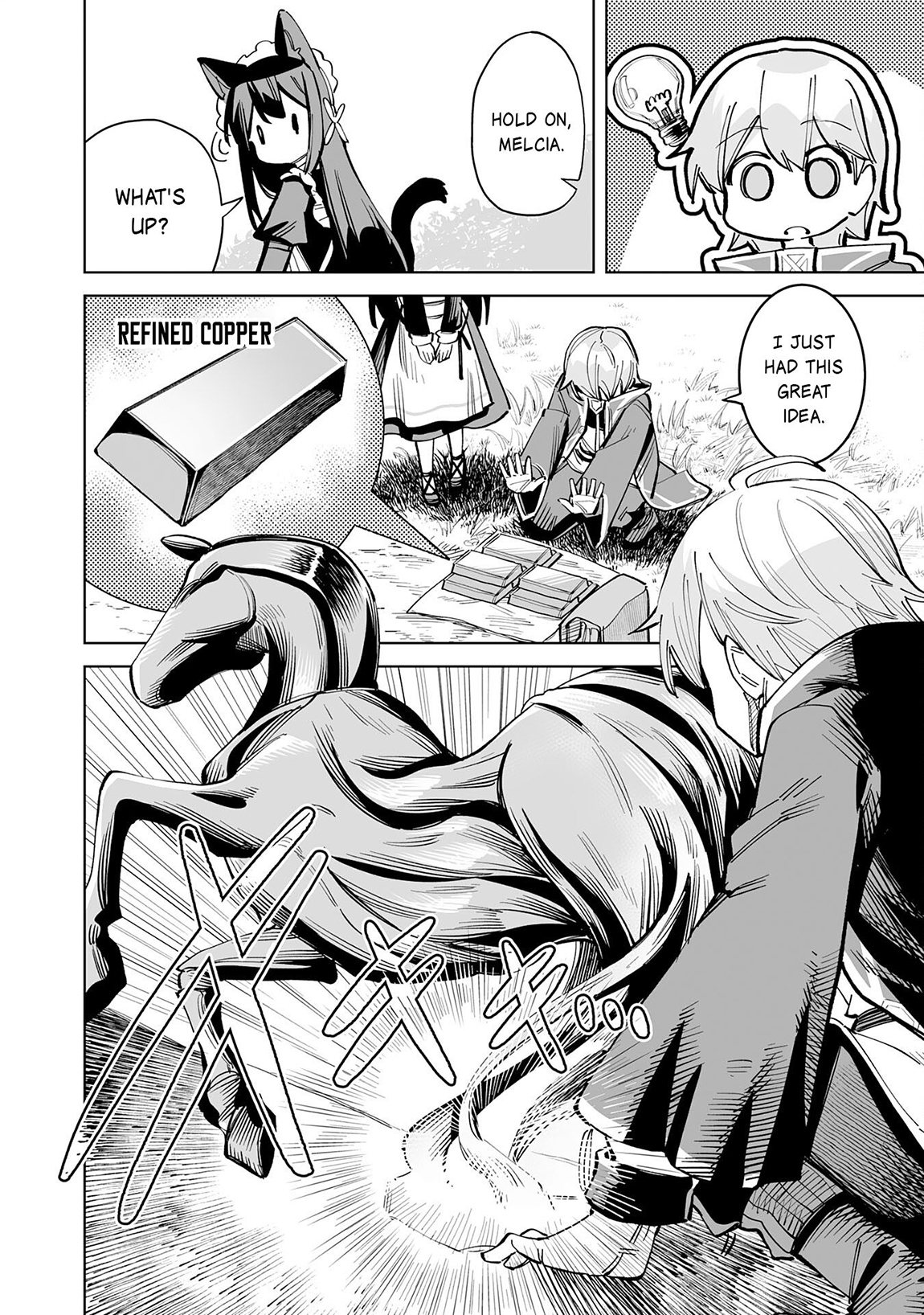 Kaikosareta Kyuutei Renkinjutsushi wa Henkyou de Dai Nouen wo Tsukuriageru – Sokoku wo Oidasareta kedo, Saikyou Ryouchi de Slow Life wo Ouka suru Chapter 10 - Page 5