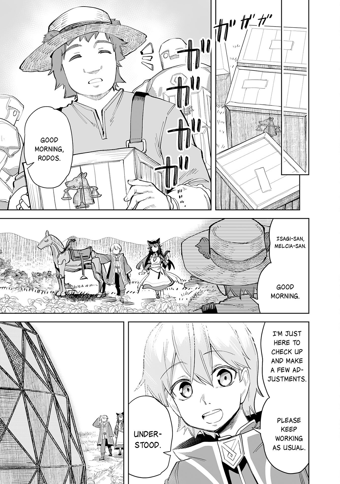 Kaikosareta Kyuutei Renkinjutsushi wa Henkyou de Dai Nouen wo Tsukuriageru – Sokoku wo Oidasareta kedo, Saikyou Ryouchi de Slow Life wo Ouka suru Chapter 10 - Page 10