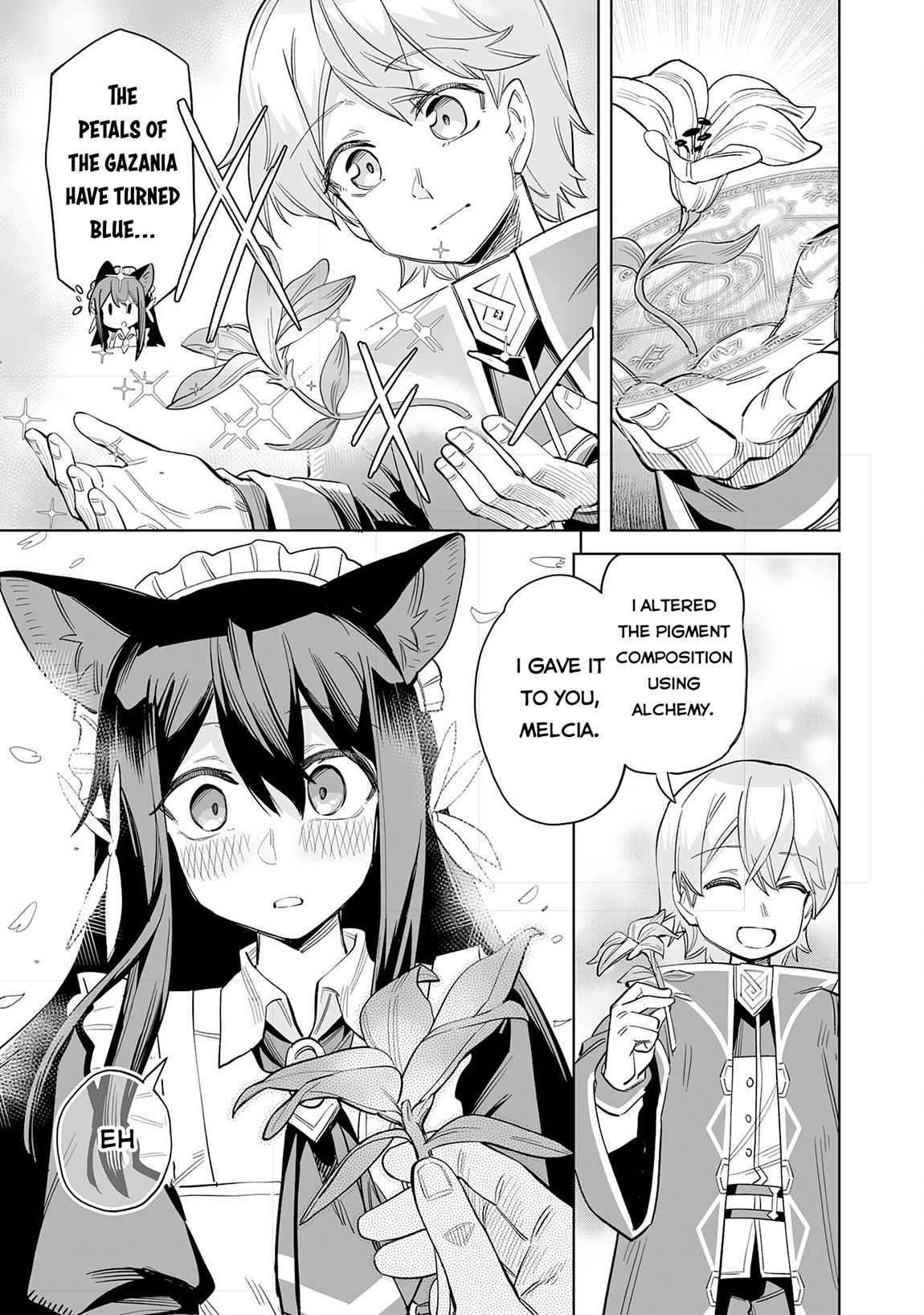 Kaikosareta Kyuutei Renkinjutsushi wa Henkyou de Dai Nouen wo Tsukuriageru – Sokoku wo Oidasareta kedo, Saikyou Ryouchi de Slow Life wo Ouka suru Chapter 12 - Page 18