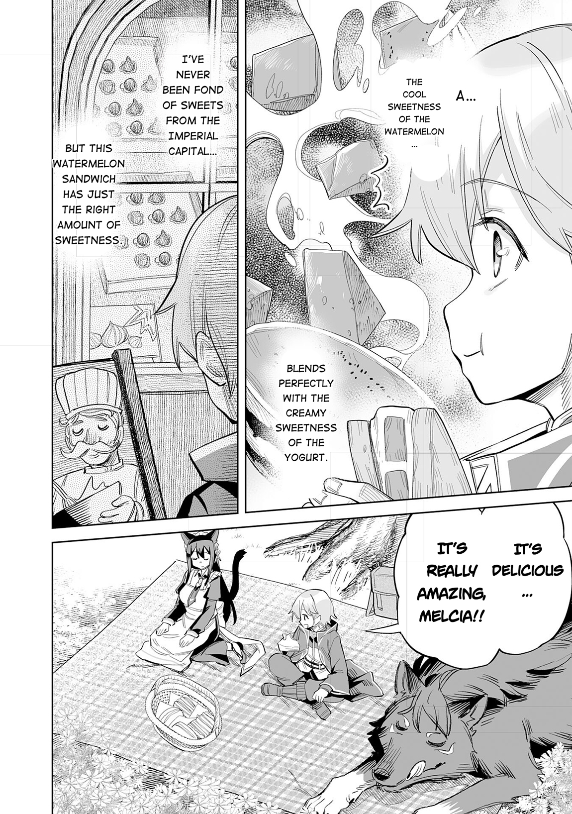 Kaikosareta Kyuutei Renkinjutsushi wa Henkyou de Dai Nouen wo Tsukuriageru – Sokoku wo Oidasareta kedo, Saikyou Ryouchi de Slow Life wo Ouka suru Chapter 12 - Page 27
