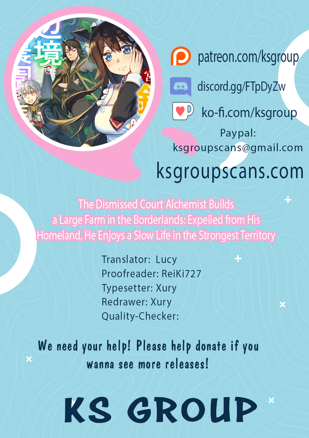 Kaikosareta Kyuutei Renkinjutsushi wa Henkyou de Dai Nouen wo Tsukuriageru – Sokoku wo Oidasareta kedo, Saikyou Ryouchi de Slow Life wo Ouka suru Chapter 13 - Page 1