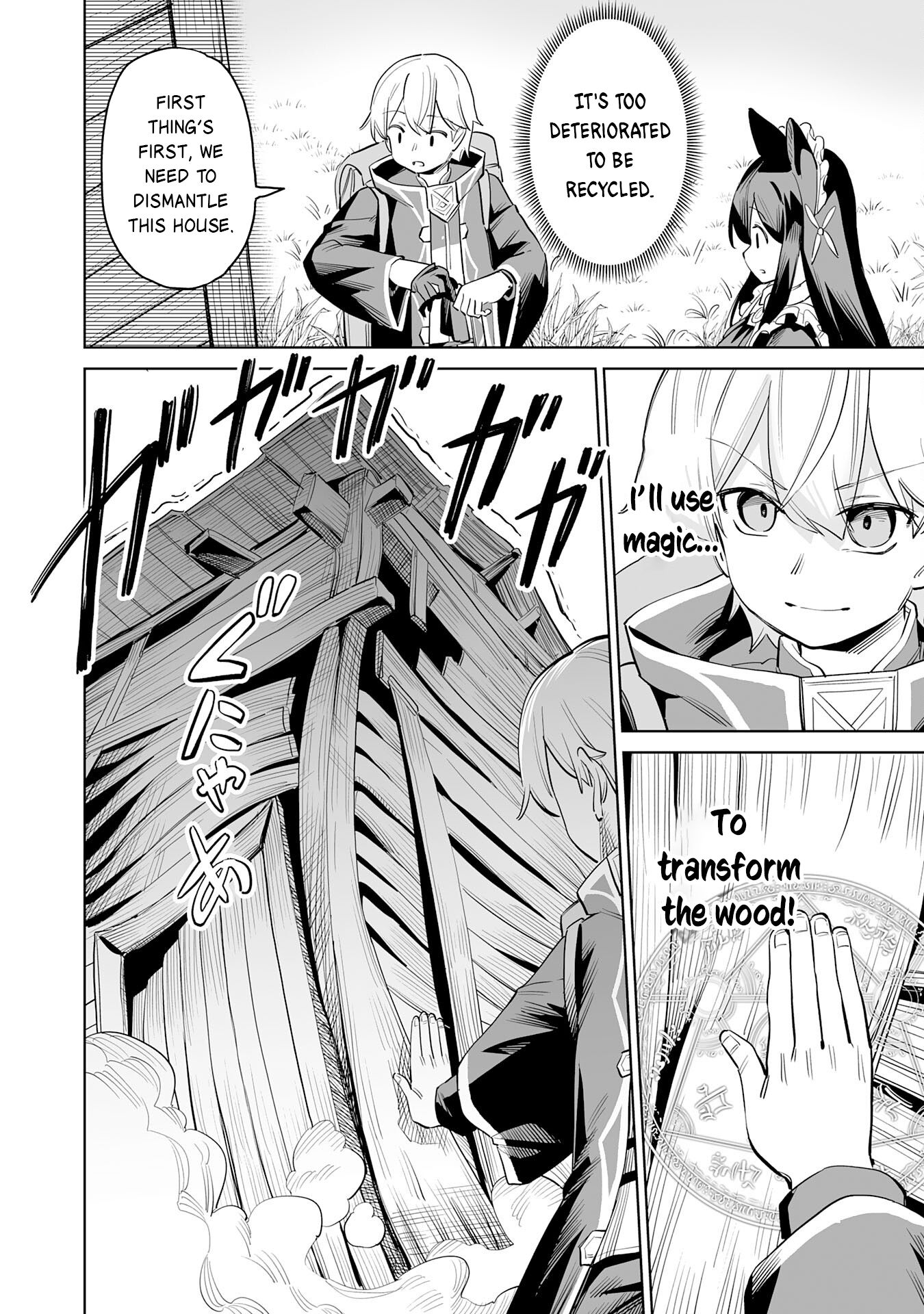 Kaikosareta Kyuutei Renkinjutsushi wa Henkyou de Dai Nouen wo Tsukuriageru – Sokoku wo Oidasareta kedo, Saikyou Ryouchi de Slow Life wo Ouka suru Chapter 2 - Page 7