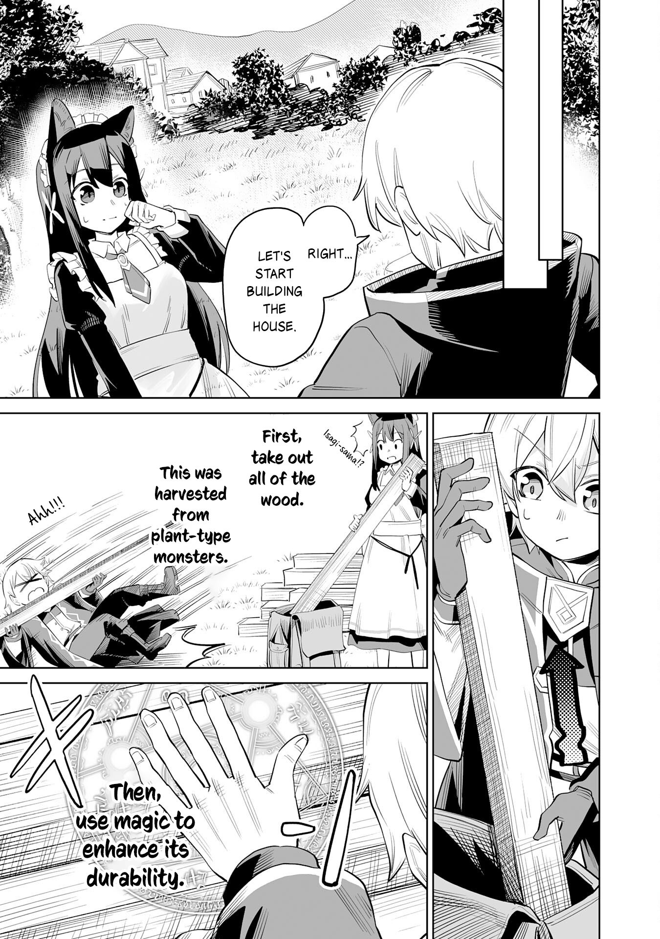Kaikosareta Kyuutei Renkinjutsushi wa Henkyou de Dai Nouen wo Tsukuriageru – Sokoku wo Oidasareta kedo, Saikyou Ryouchi de Slow Life wo Ouka suru Chapter 2 - Page 10