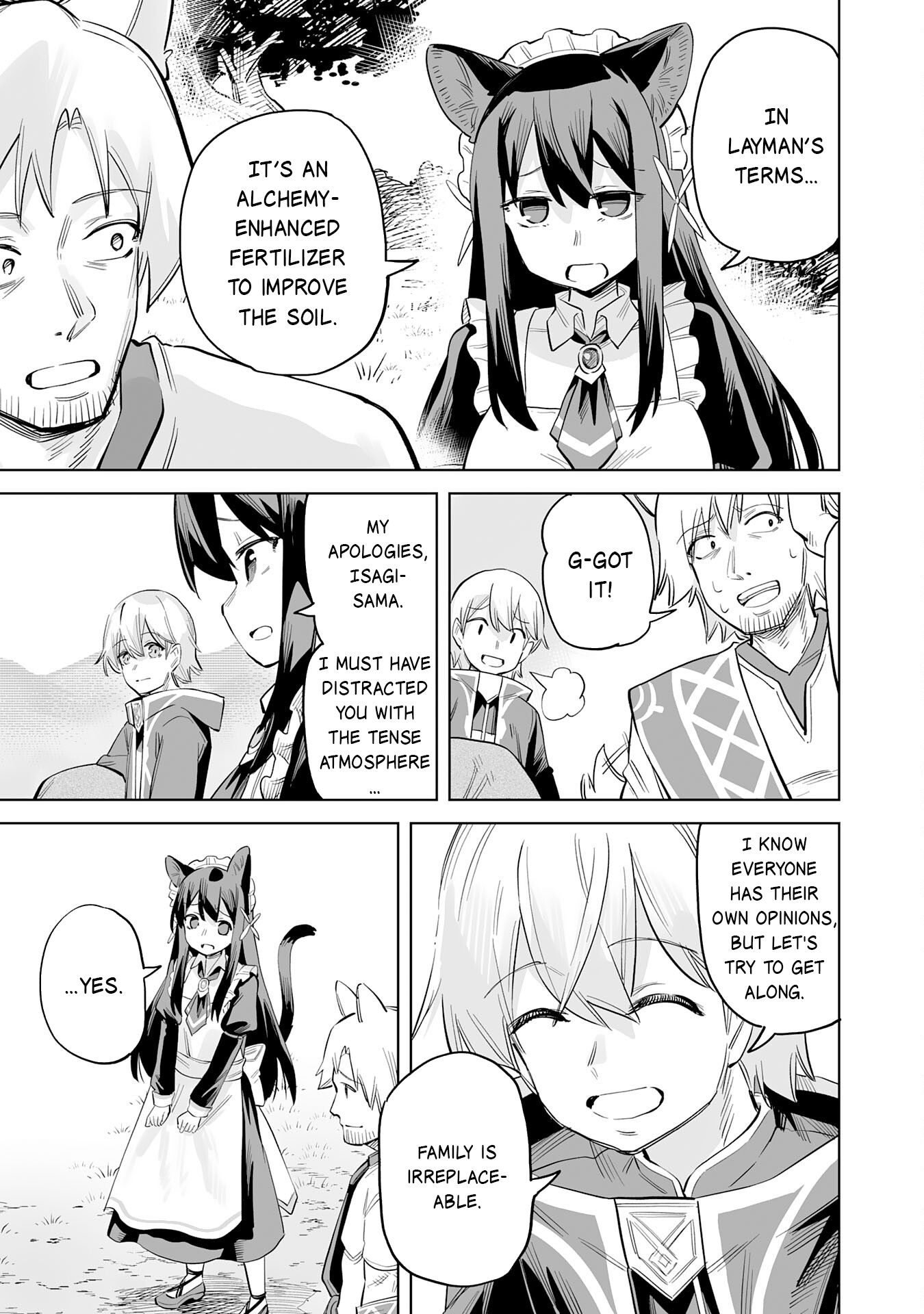 Kaikosareta Kyuutei Renkinjutsushi wa Henkyou de Dai Nouen wo Tsukuriageru – Sokoku wo Oidasareta kedo, Saikyou Ryouchi de Slow Life wo Ouka suru Chapter 3 - Page 18