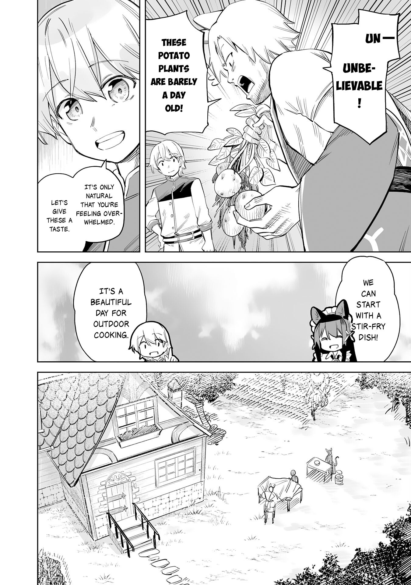 Kaikosareta Kyuutei Renkinjutsushi wa Henkyou de Dai Nouen wo Tsukuriageru – Sokoku wo Oidasareta kedo, Saikyou Ryouchi de Slow Life wo Ouka suru Chapter 3 - Page 27