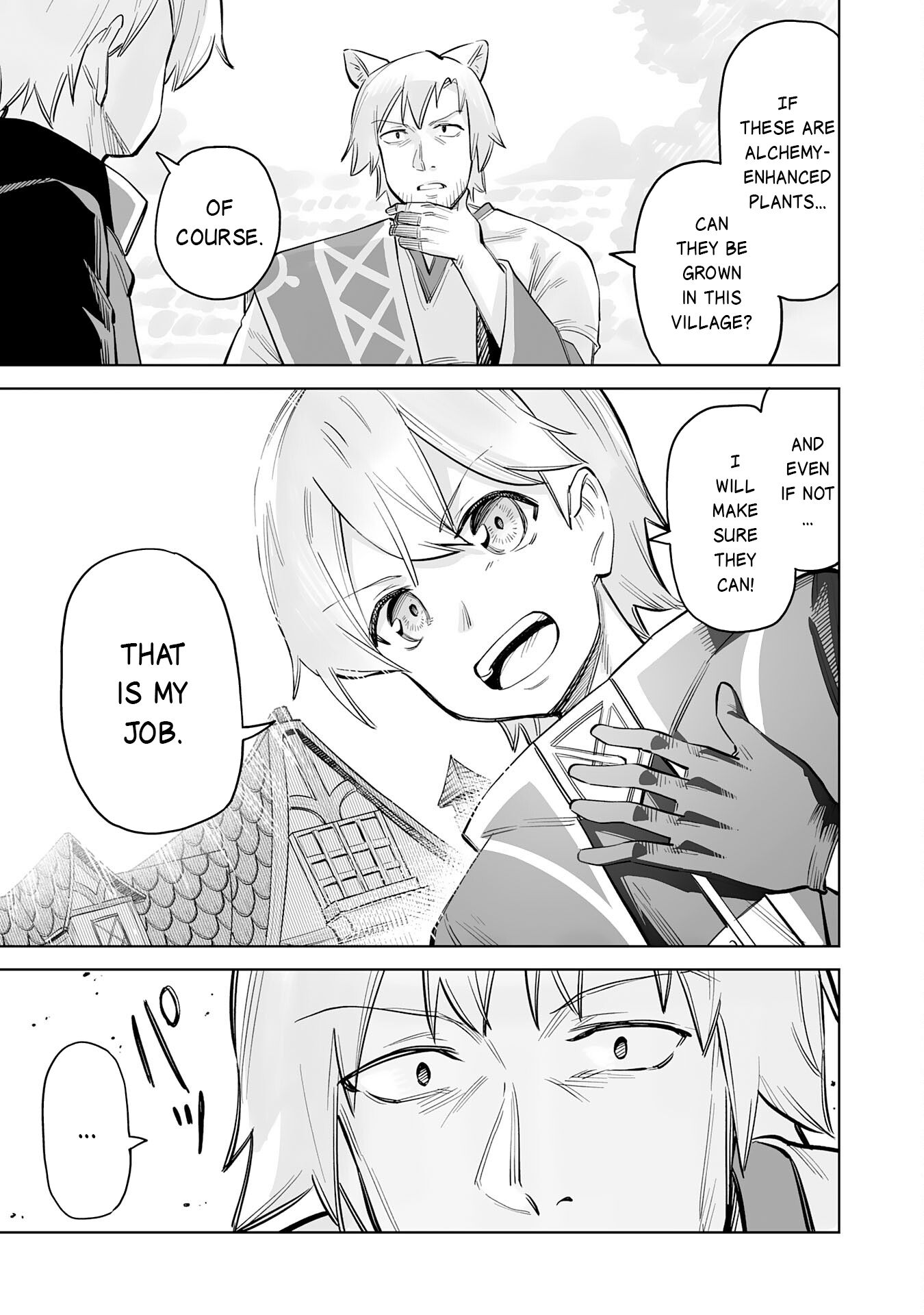 Kaikosareta Kyuutei Renkinjutsushi wa Henkyou de Dai Nouen wo Tsukuriageru – Sokoku wo Oidasareta kedo, Saikyou Ryouchi de Slow Life wo Ouka suru Chapter 3 - Page 34