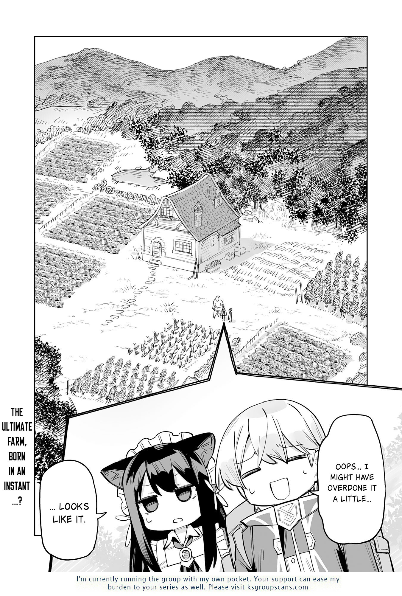 Kaikosareta Kyuutei Renkinjutsushi wa Henkyou de Dai Nouen wo Tsukuriageru – Sokoku wo Oidasareta kedo, Saikyou Ryouchi de Slow Life wo Ouka suru Chapter 3 - Page 37