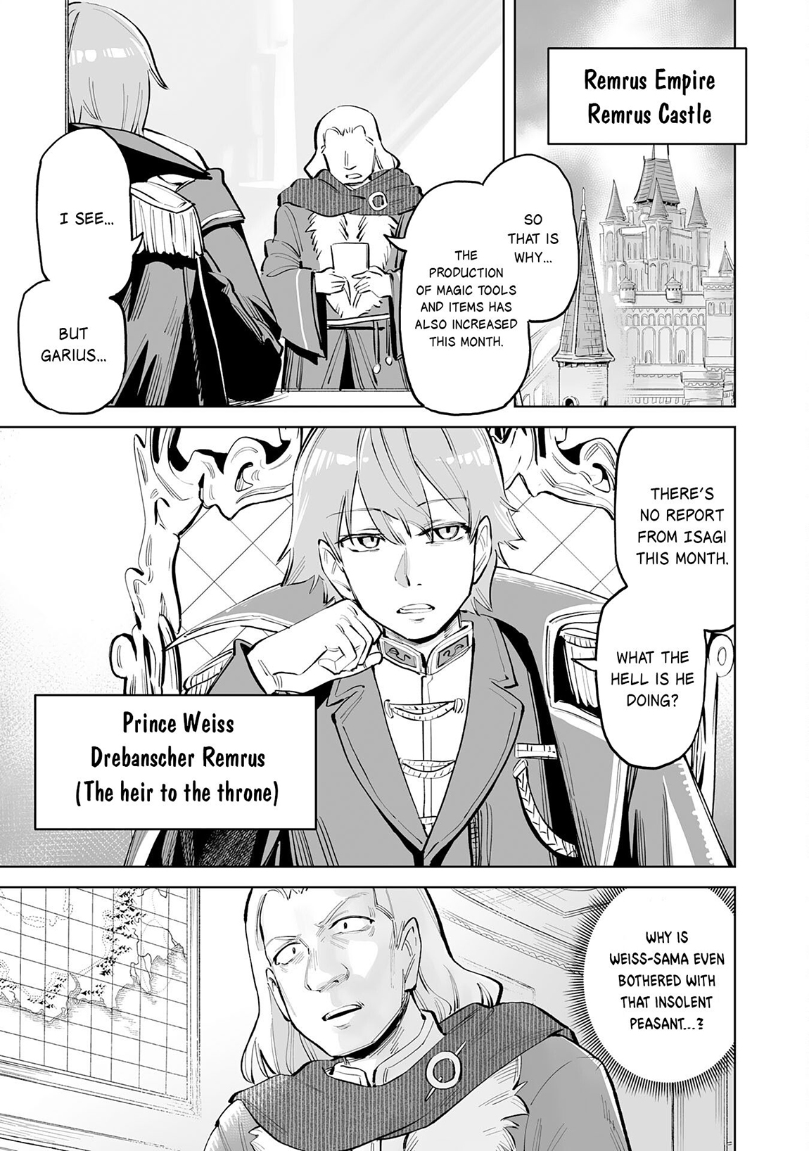 Kaikosareta Kyuutei Renkinjutsushi wa Henkyou de Dai Nouen wo Tsukuriageru – Sokoku wo Oidasareta kedo, Saikyou Ryouchi de Slow Life wo Ouka suru Chapter 4 - Page 36