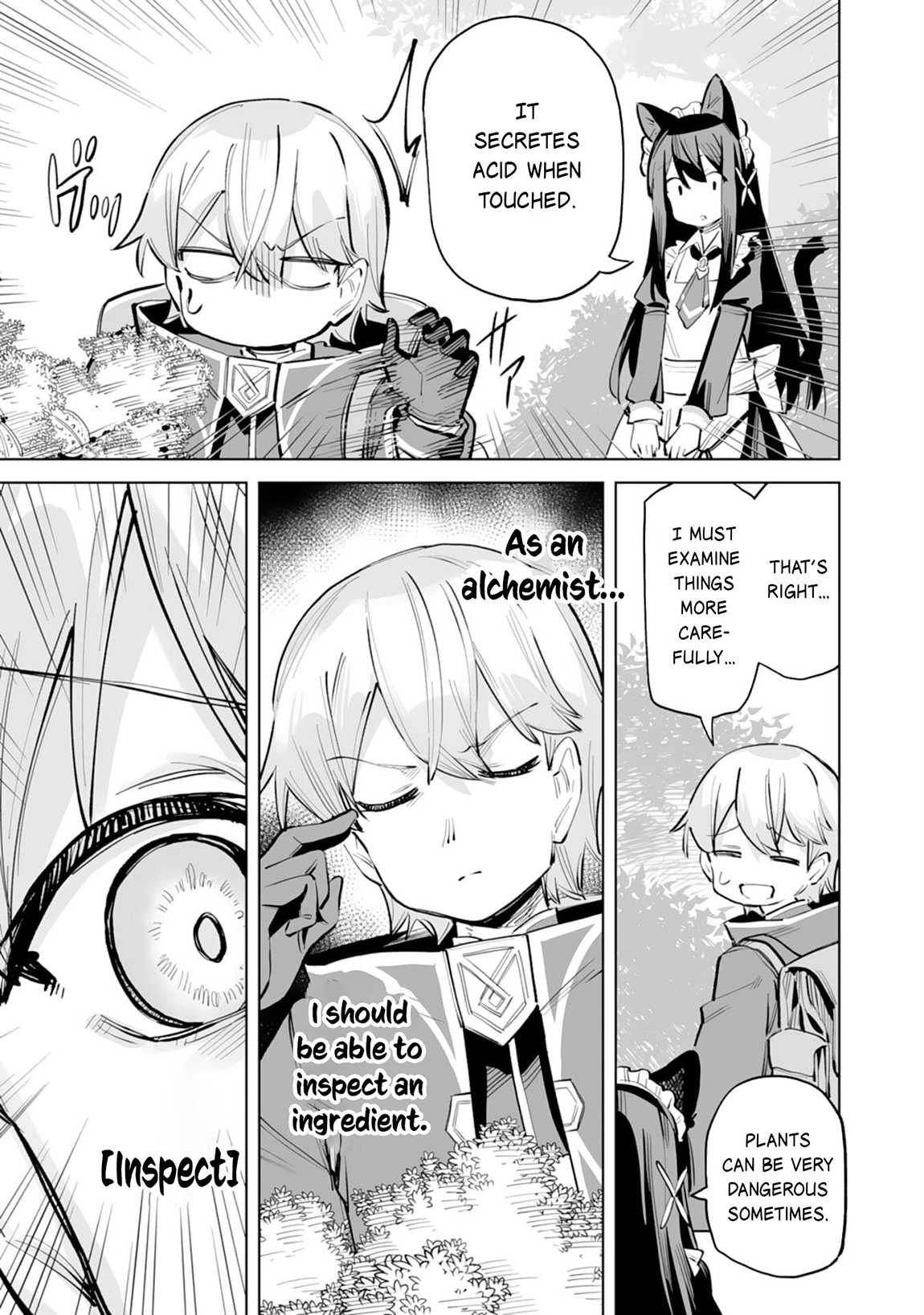 Kaikosareta Kyuutei Renkinjutsushi wa Henkyou de Dai Nouen wo Tsukuriageru – Sokoku wo Oidasareta kedo, Saikyou Ryouchi de Slow Life wo Ouka suru Chapter 5 - Page 12