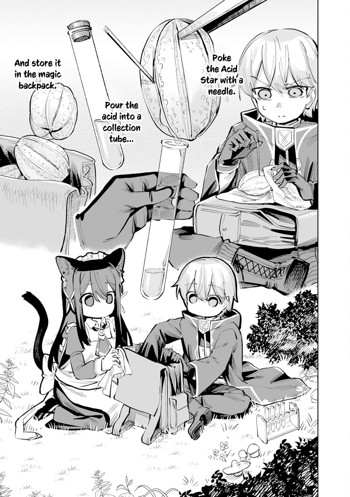 Kaikosareta Kyuutei Renkinjutsushi wa Henkyou de Dai Nouen wo Tsukuriageru – Sokoku wo Oidasareta kedo, Saikyou Ryouchi de Slow Life wo Ouka suru Chapter 5 - Page 14