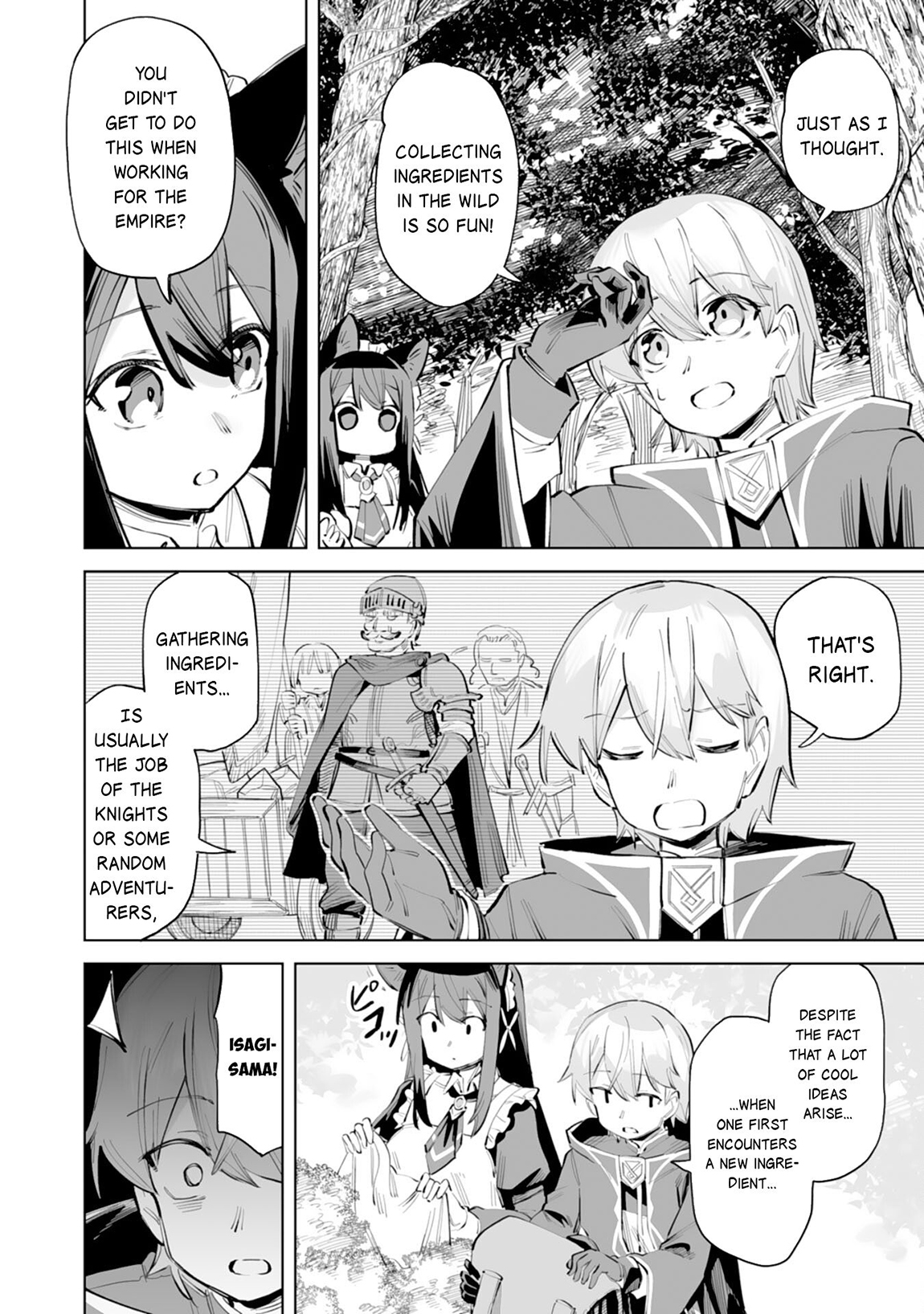 Kaikosareta Kyuutei Renkinjutsushi wa Henkyou de Dai Nouen wo Tsukuriageru – Sokoku wo Oidasareta kedo, Saikyou Ryouchi de Slow Life wo Ouka suru Chapter 5 - Page 15