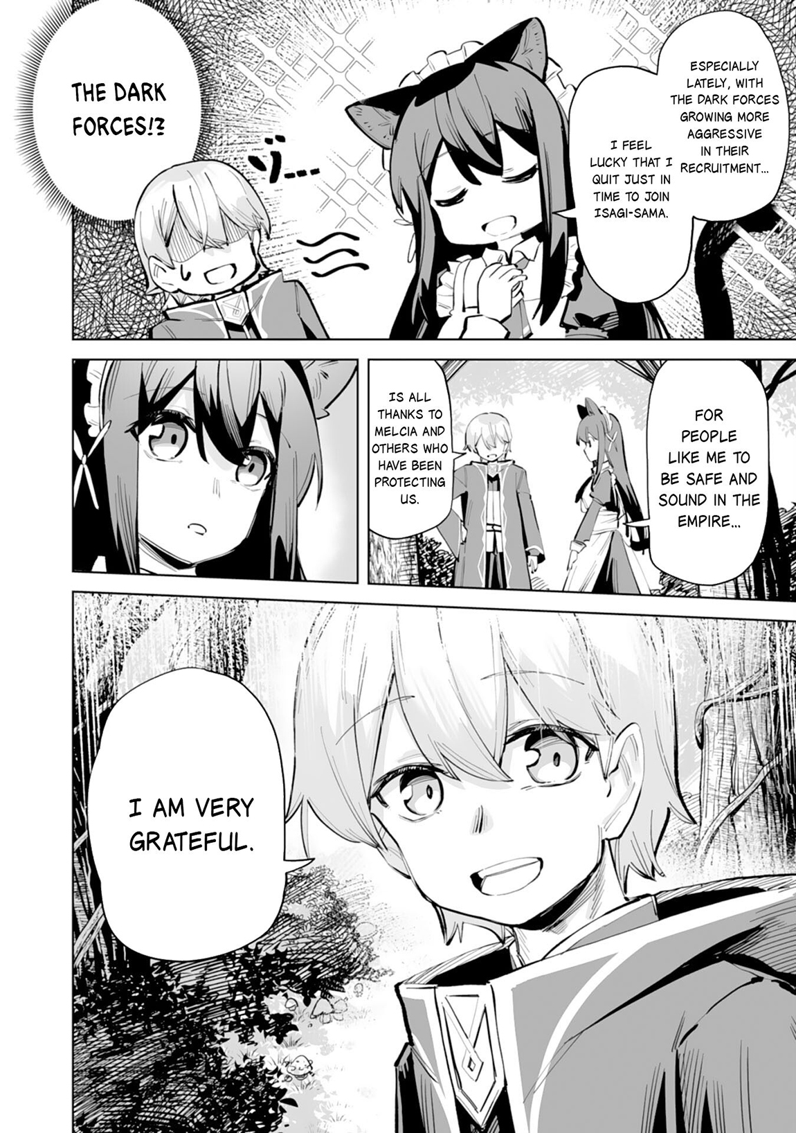 Kaikosareta Kyuutei Renkinjutsushi wa Henkyou de Dai Nouen wo Tsukuriageru – Sokoku wo Oidasareta kedo, Saikyou Ryouchi de Slow Life wo Ouka suru Chapter 5 - Page 25