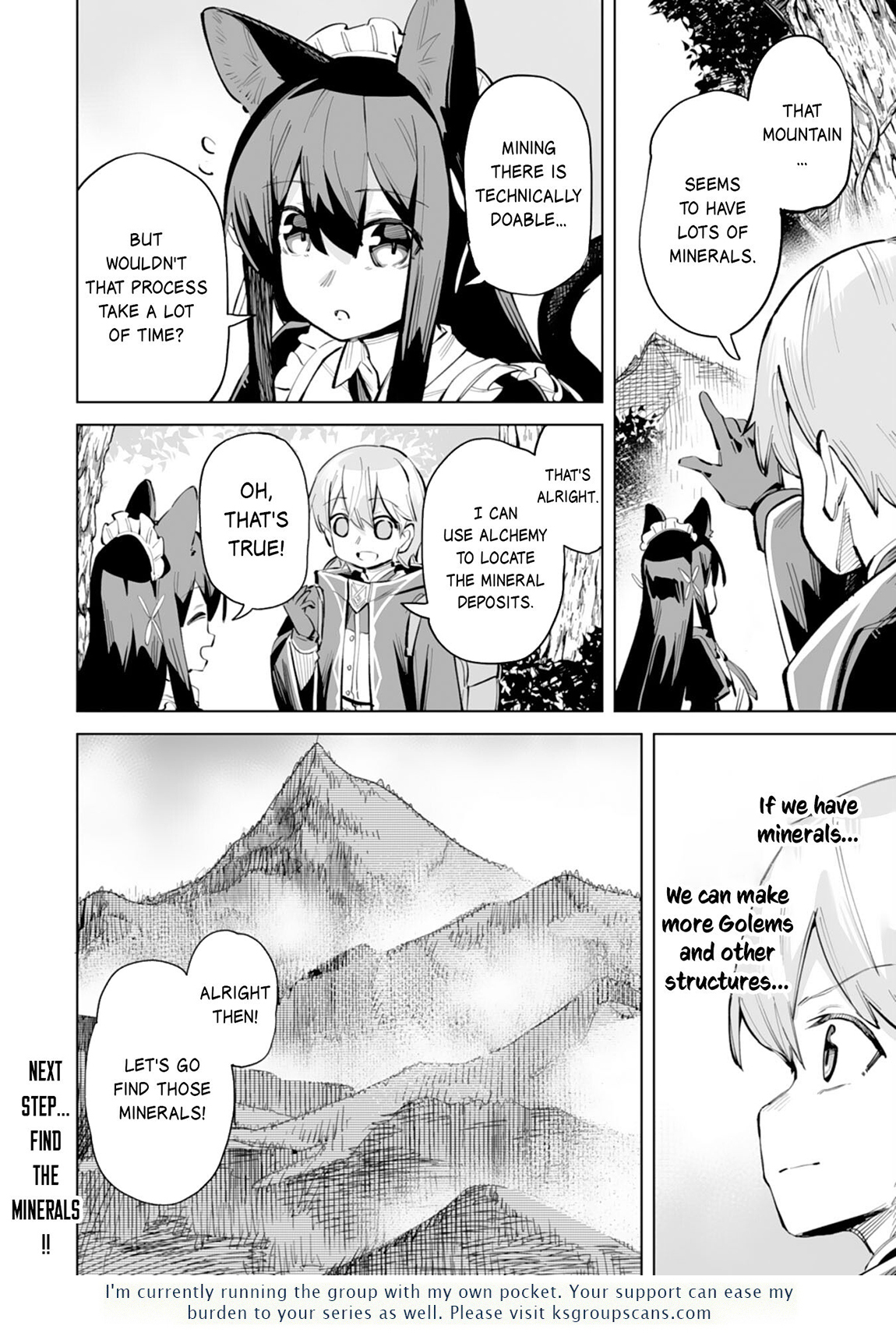 Kaikosareta Kyuutei Renkinjutsushi wa Henkyou de Dai Nouen wo Tsukuriageru – Sokoku wo Oidasareta kedo, Saikyou Ryouchi de Slow Life wo Ouka suru Chapter 5 - Page 35