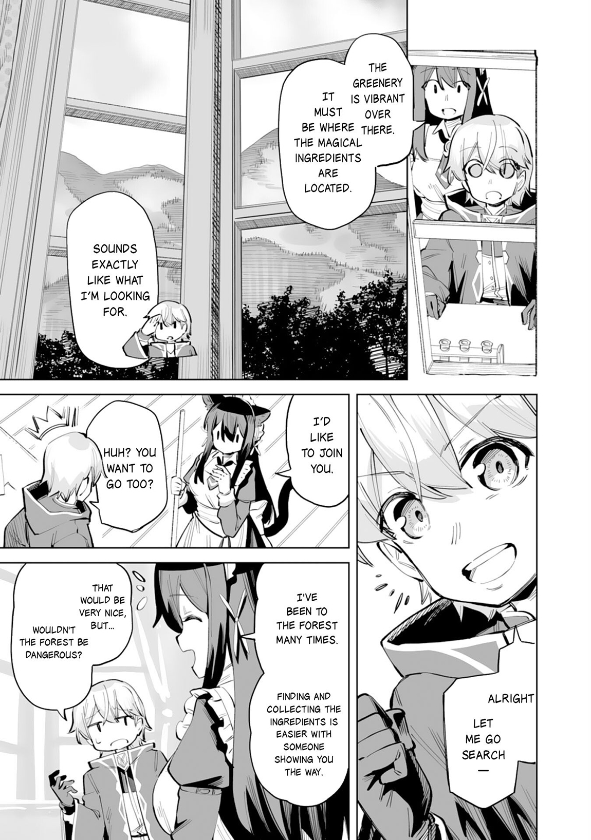 Kaikosareta Kyuutei Renkinjutsushi wa Henkyou de Dai Nouen wo Tsukuriageru – Sokoku wo Oidasareta kedo, Saikyou Ryouchi de Slow Life wo Ouka suru Chapter 5 - Page 8