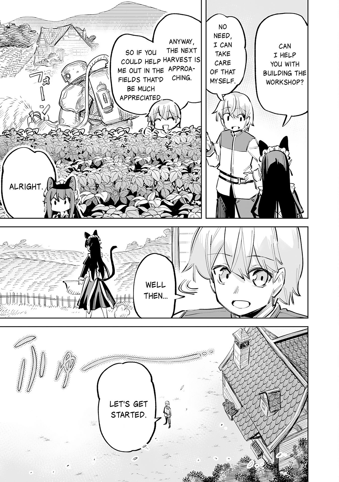 Kaikosareta Kyuutei Renkinjutsushi wa Henkyou de Dai Nouen wo Tsukuriageru – Sokoku wo Oidasareta kedo, Saikyou Ryouchi de Slow Life wo Ouka suru Chapter 6 - Page 20