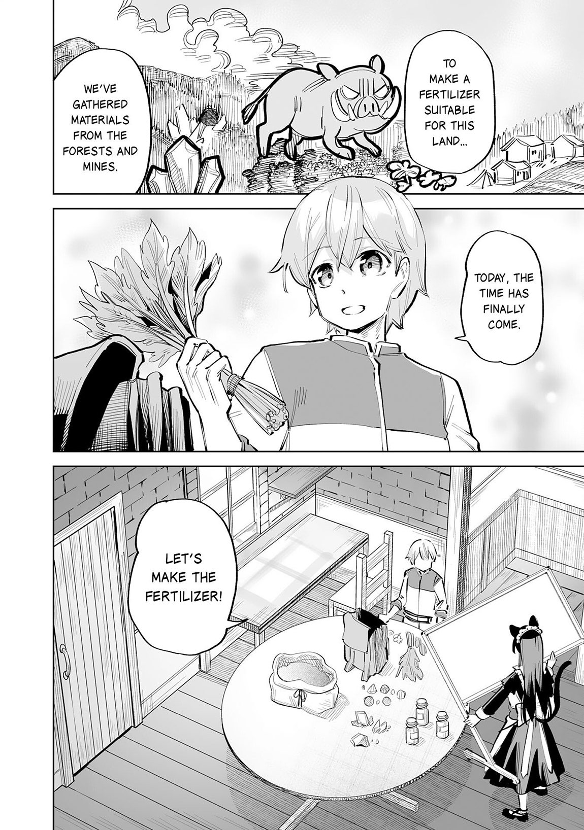 Kaikosareta Kyuutei Renkinjutsushi wa Henkyou de Dai Nouen wo Tsukuriageru – Sokoku wo Oidasareta kedo, Saikyou Ryouchi de Slow Life wo Ouka suru Chapter 7 - Page 3