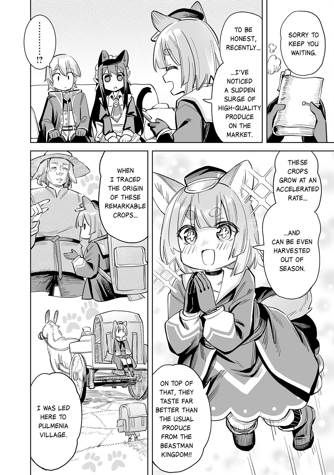 Kaikosareta Kyuutei Renkinjutsushi wa Henkyou de Dai Nouen wo Tsukuriageru – Sokoku wo Oidasareta kedo, Saikyou Ryouchi de Slow Life wo Ouka suru Chapter 8 - Page 13
