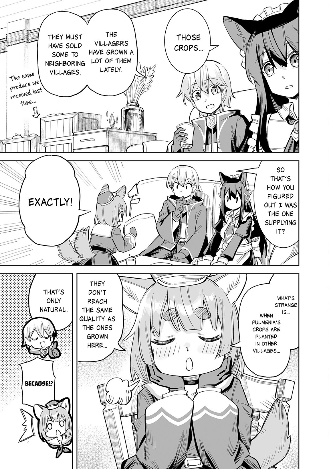 Kaikosareta Kyuutei Renkinjutsushi wa Henkyou de Dai Nouen wo Tsukuriageru – Sokoku wo Oidasareta kedo, Saikyou Ryouchi de Slow Life wo Ouka suru Chapter 8 - Page 14