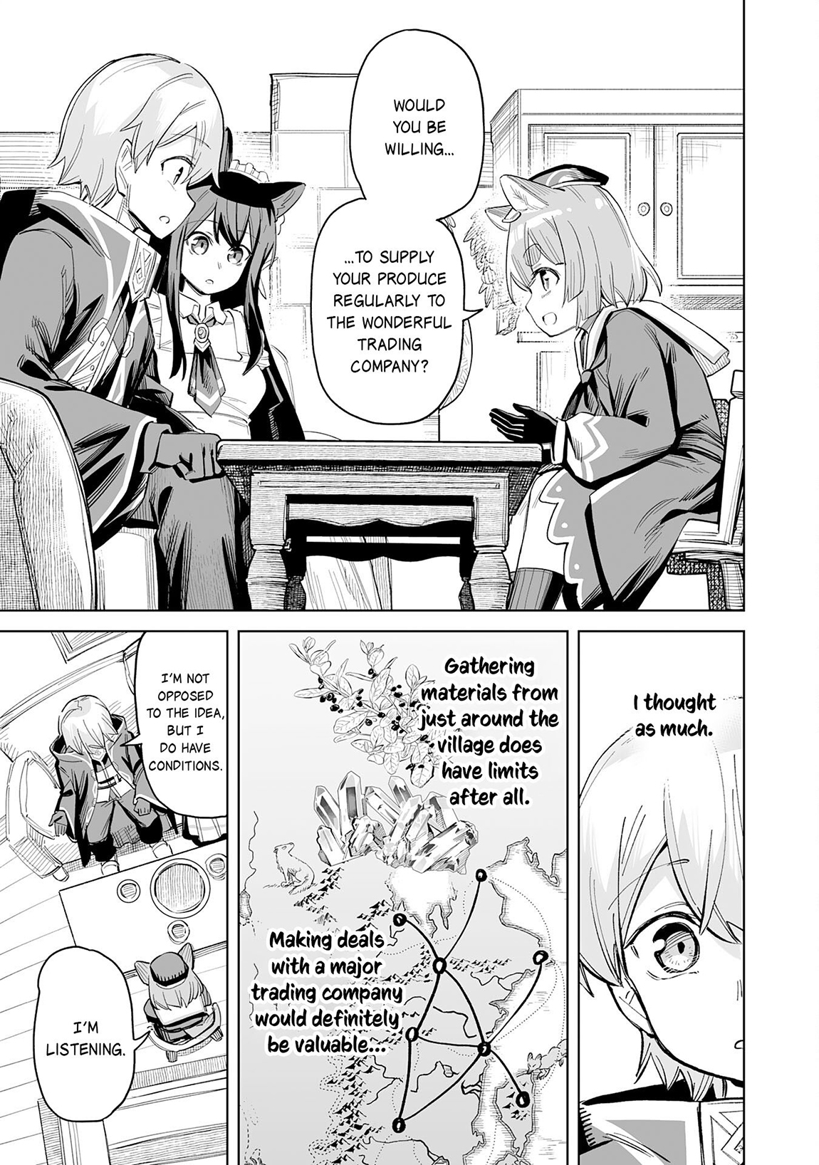 Kaikosareta Kyuutei Renkinjutsushi wa Henkyou de Dai Nouen wo Tsukuriageru – Sokoku wo Oidasareta kedo, Saikyou Ryouchi de Slow Life wo Ouka suru Chapter 8 - Page 16