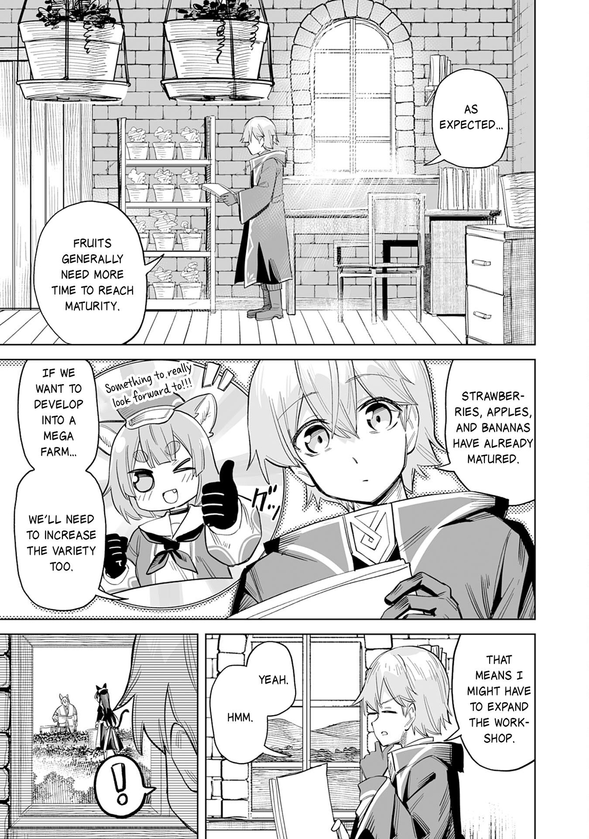 Kaikosareta Kyuutei Renkinjutsushi wa Henkyou de Dai Nouen wo Tsukuriageru – Sokoku wo Oidasareta kedo, Saikyou Ryouchi de Slow Life wo Ouka suru Chapter 9 - Page 16