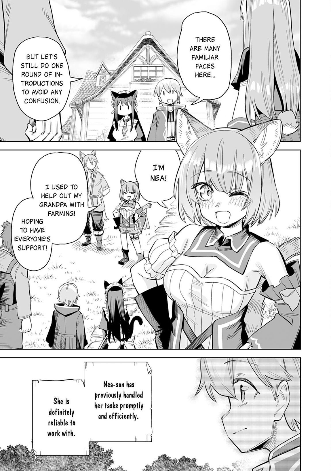 Kaikosareta Kyuutei Renkinjutsushi wa Henkyou de Dai Nouen wo Tsukuriageru – Sokoku wo Oidasareta kedo, Saikyou Ryouchi de Slow Life wo Ouka suru Chapter 9 - Page 8