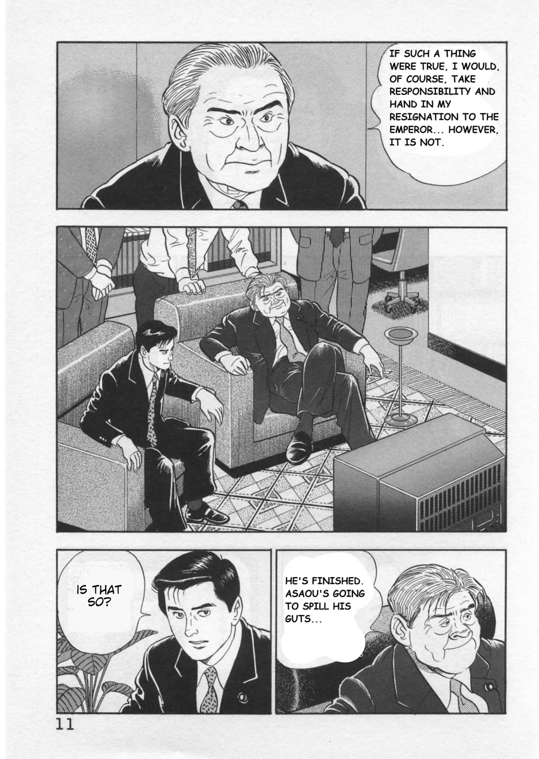 Kaji Ryuusuke no Gi Chapter 35 - Page 13