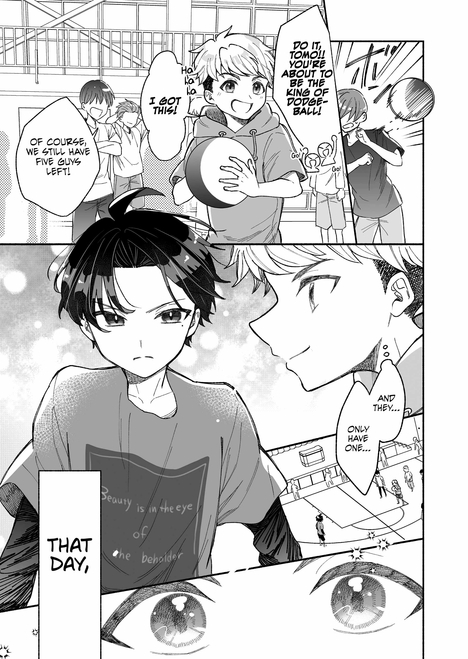 Kakkoii Onnanoko to 12-centi no Yakusoku Chapter 1 - Page 1