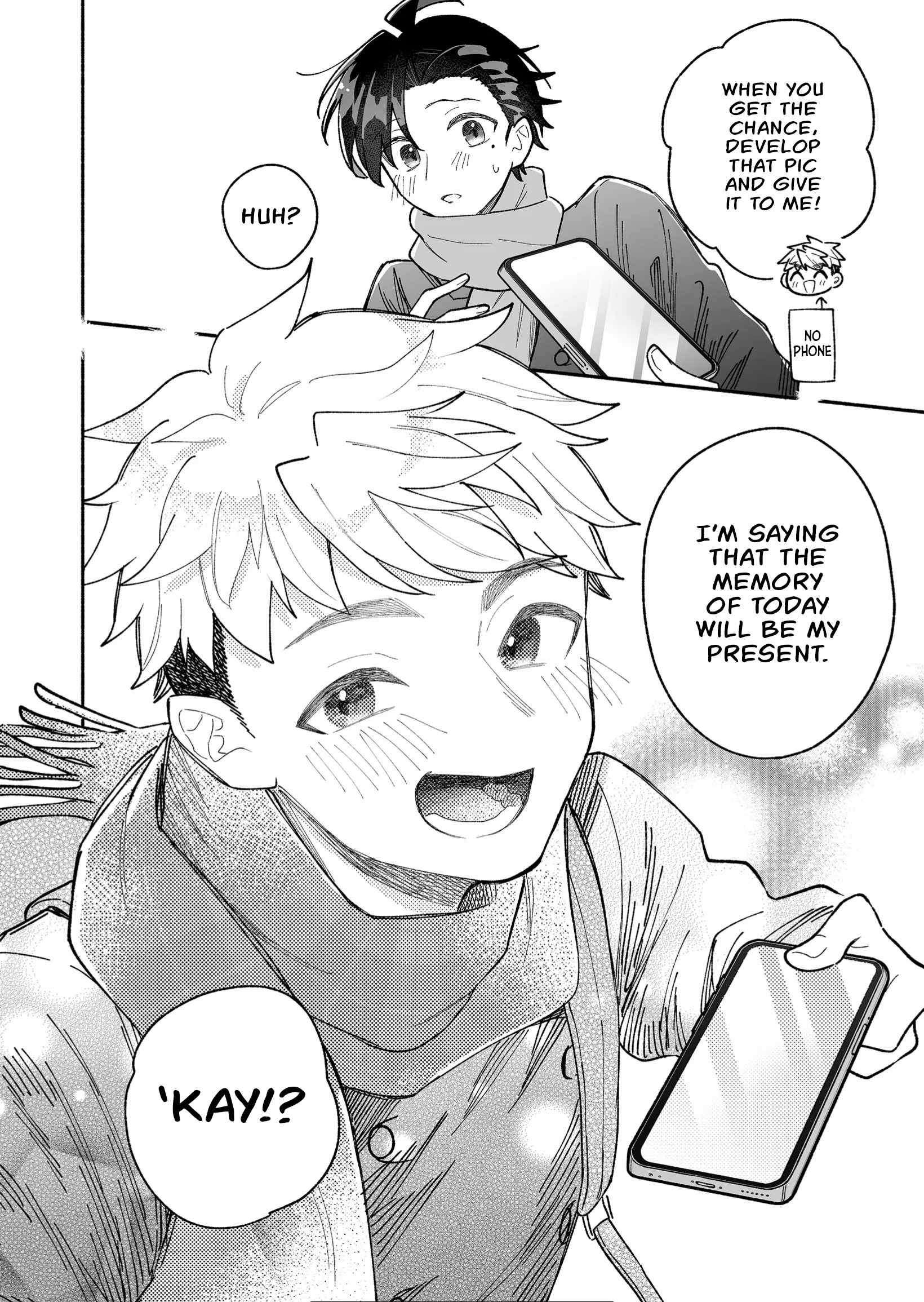 Kakkoii Onnanoko to 12-centi no Yakusoku Chapter 17.5 - Page 4