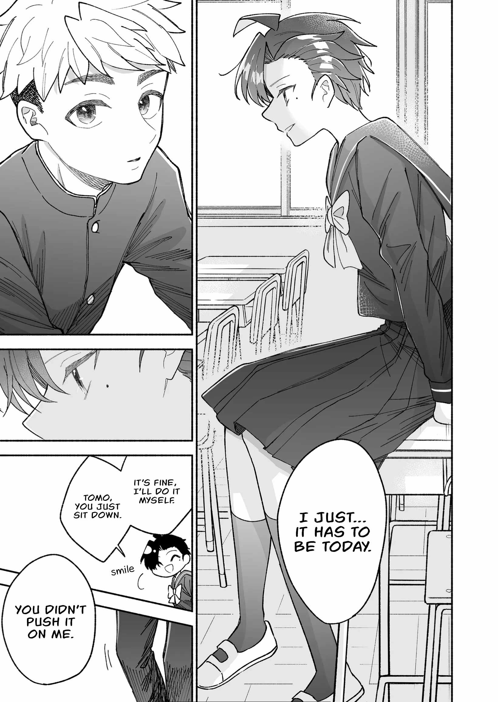 Kakkoii Onnanoko to 12-centi no Yakusoku Chapter 17.5 - Page 9
