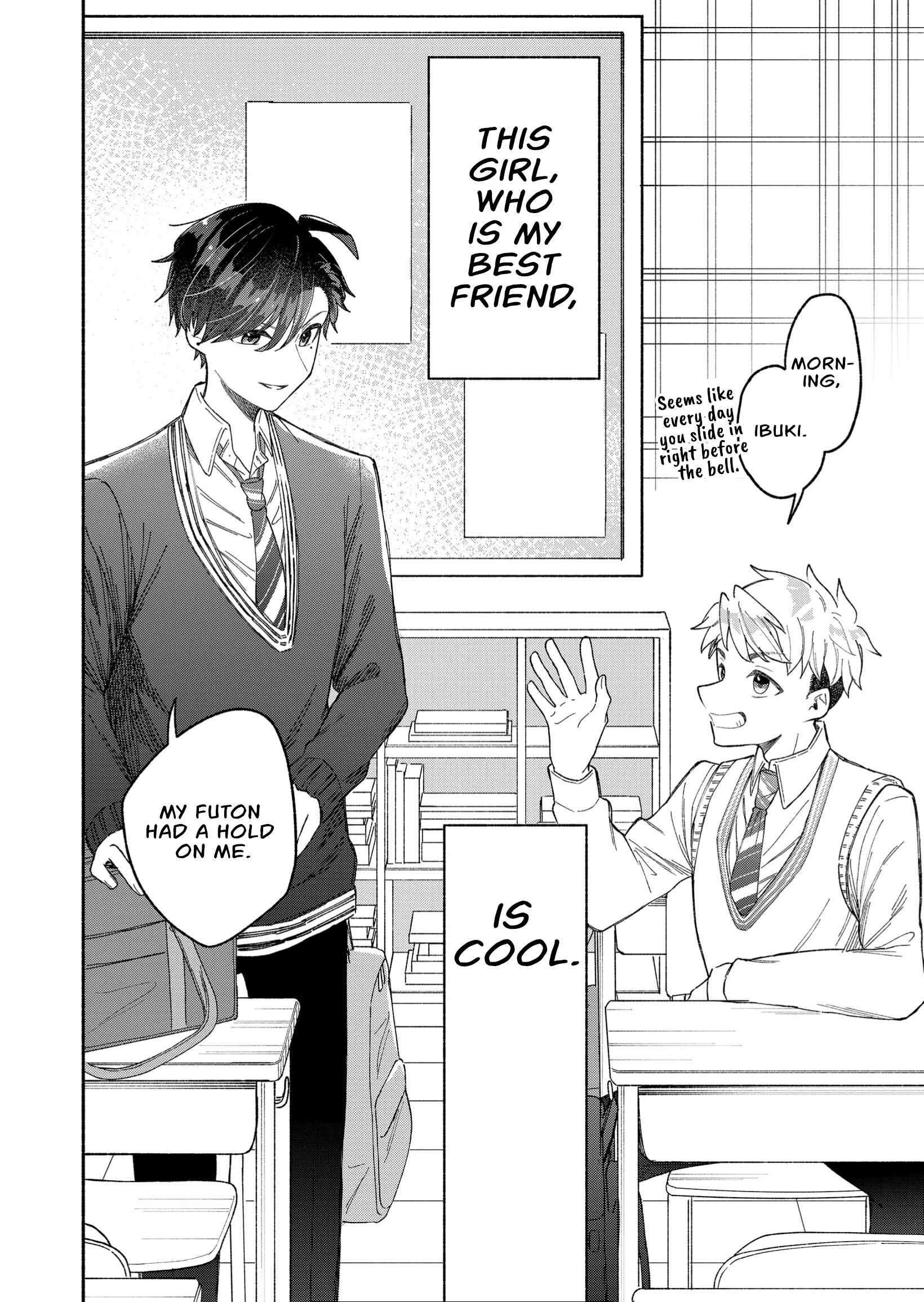 Kakkoii Onnanoko to 12-centi no Yakusoku Chapter 2 - Page 2
