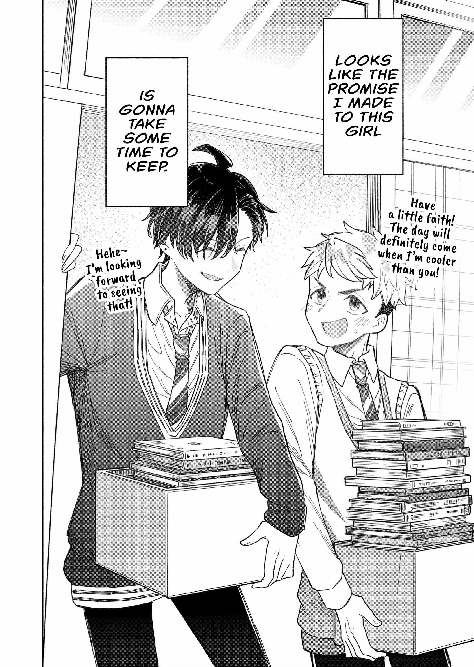 Kakkoii Onnanoko to 12-centi no Yakusoku Chapter 2 - Page 14