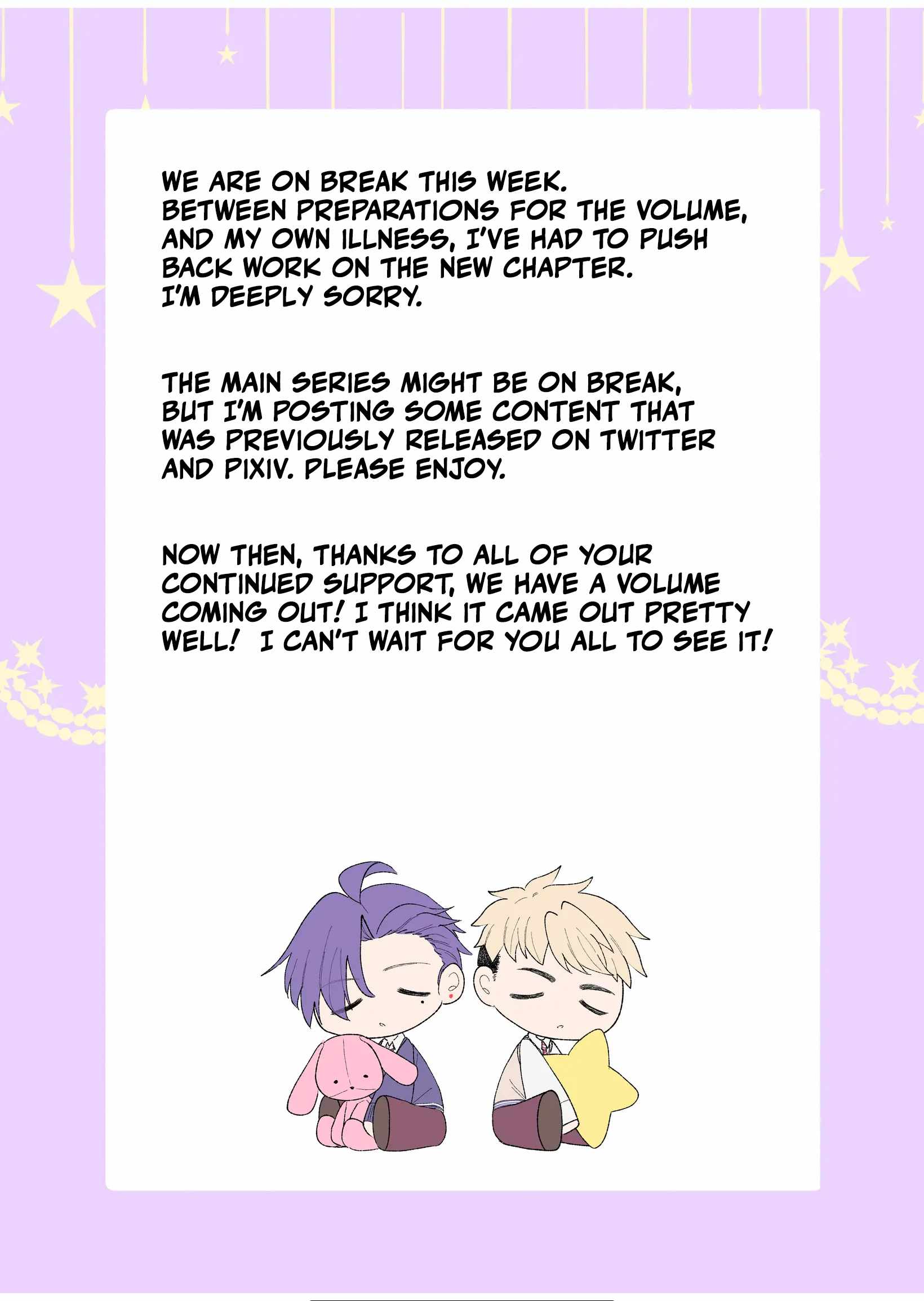 Kakkoii Onnanoko to 12-centi no Yakusoku Chapter 20.5 - Page 1