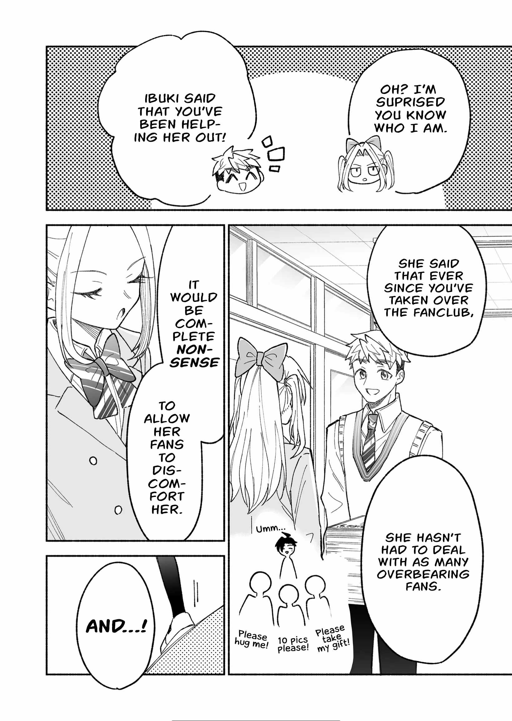 Kakkoii Onnanoko to 12-centi no Yakusoku Chapter 21.5 - Page 8