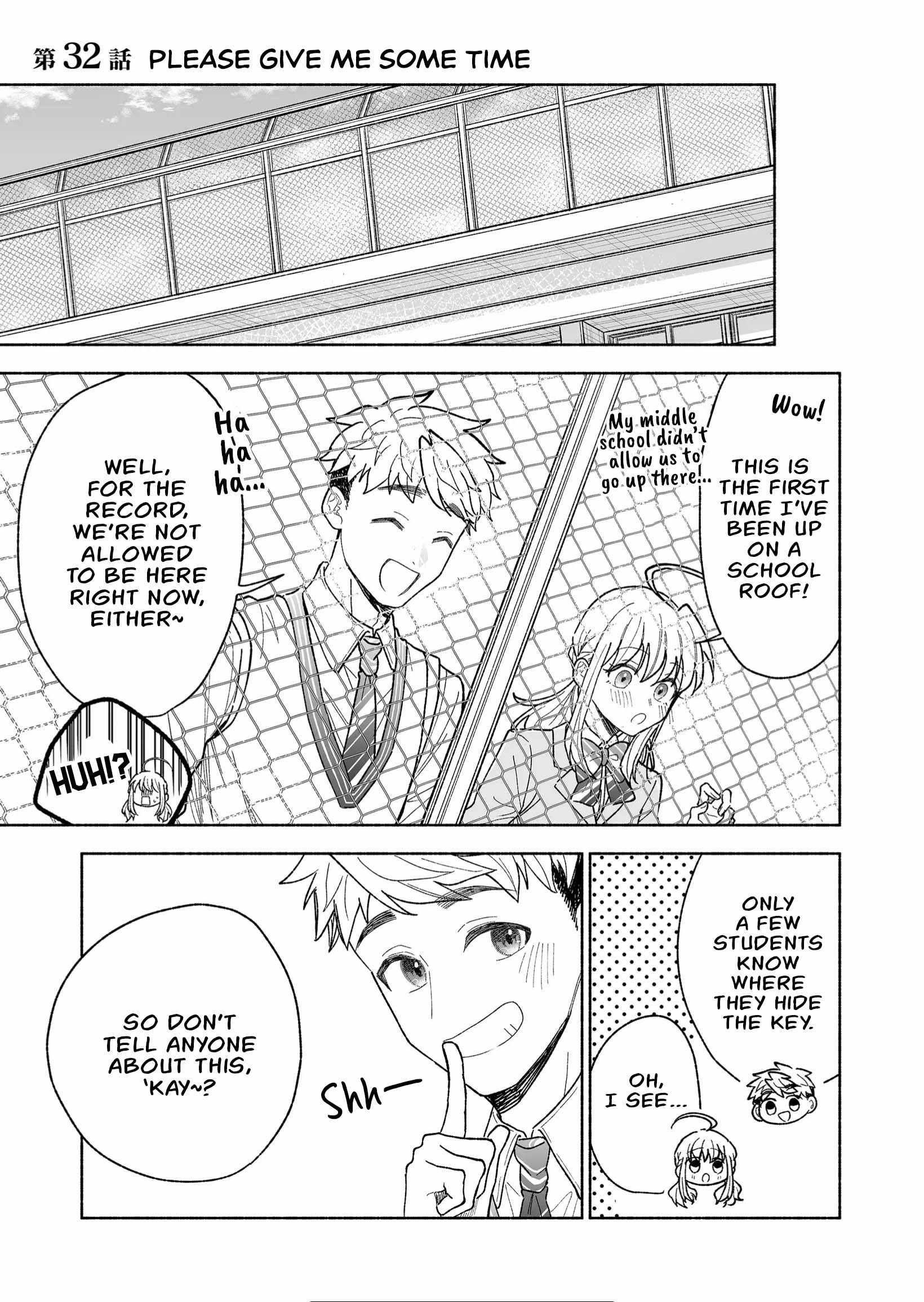 Kakkoii Onnanoko to 12-centi no Yakusoku Chapter 32 - Page 1