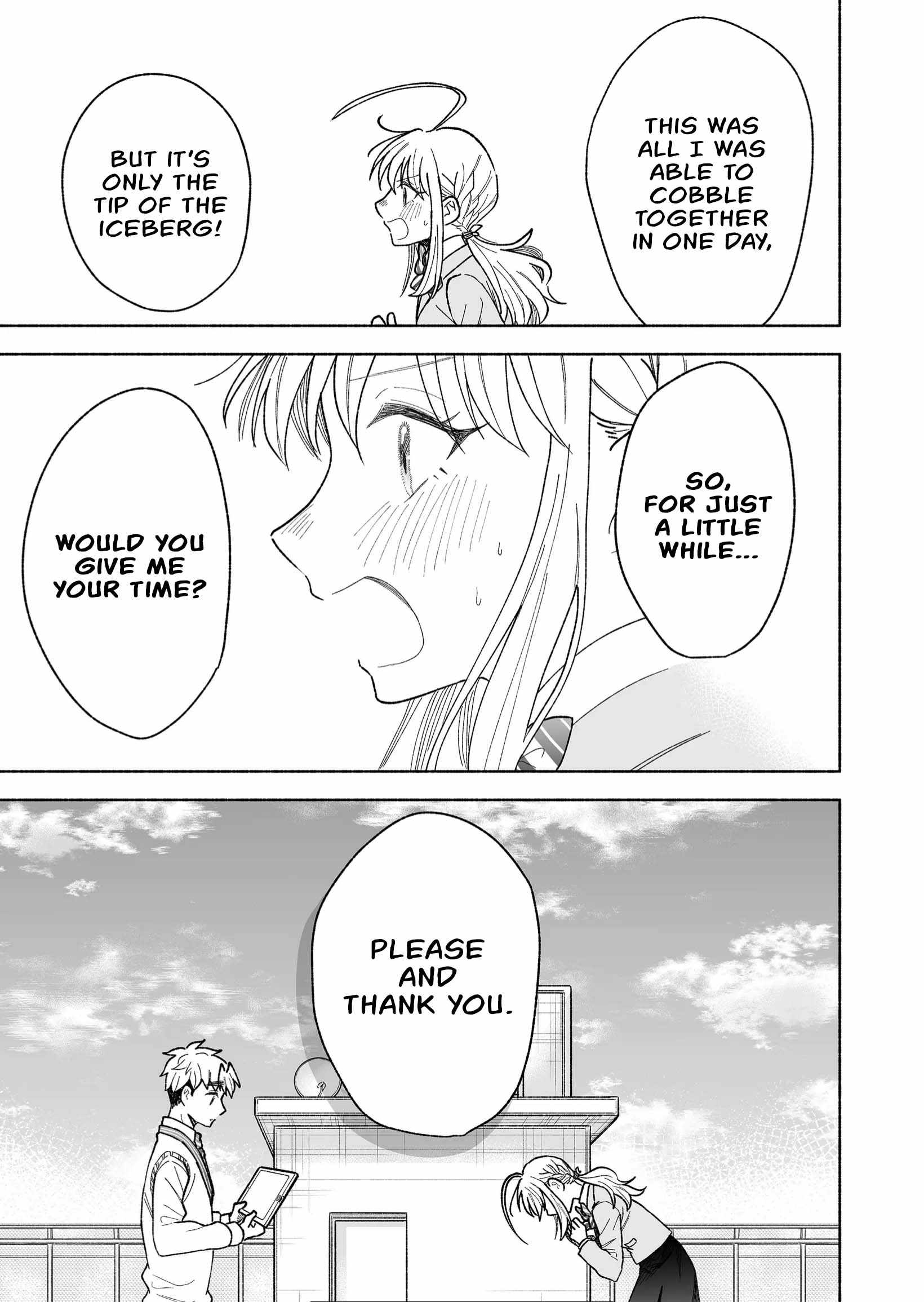 Kakkoii Onnanoko to 12-centi no Yakusoku Chapter 32 - Page 13