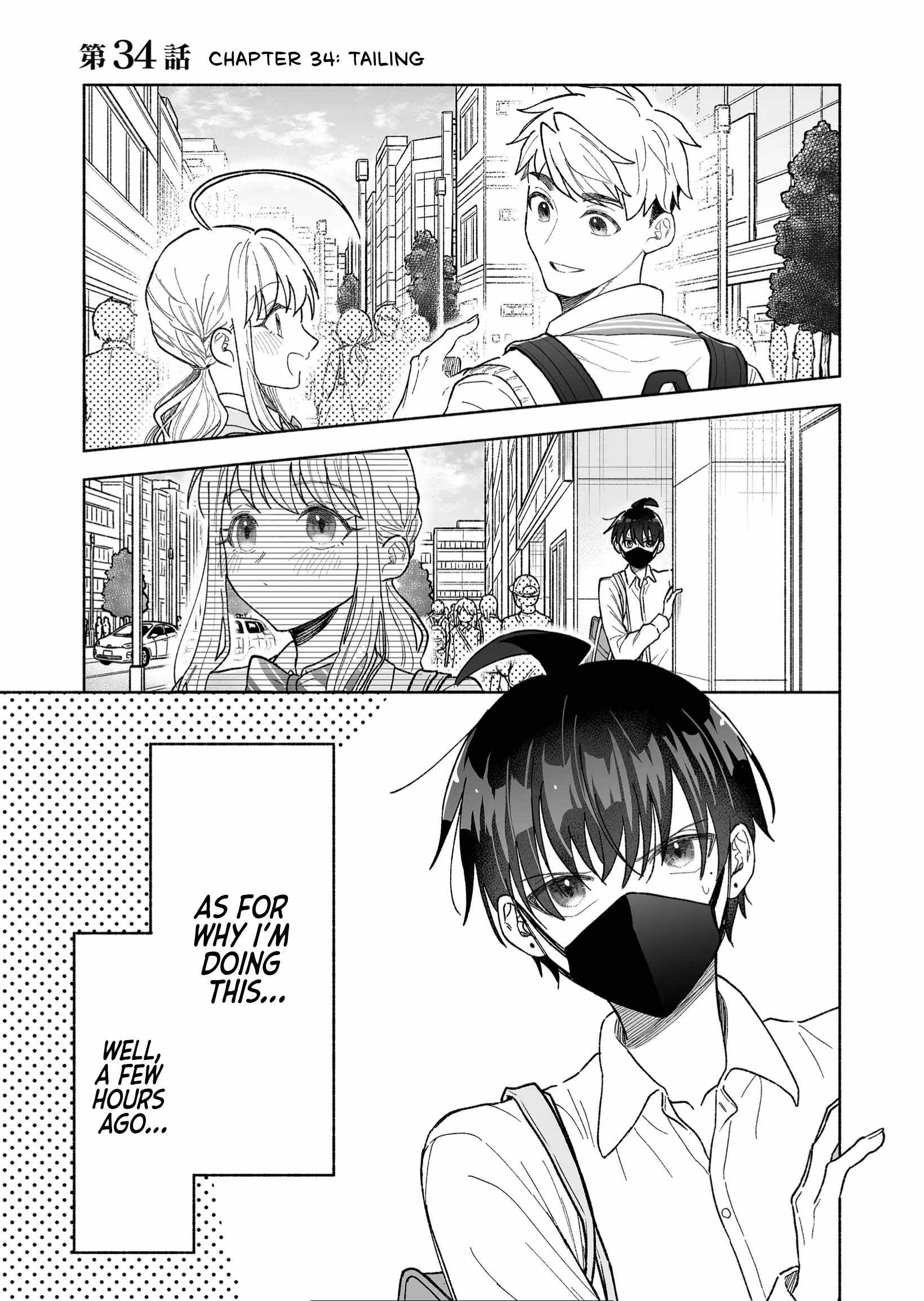 Kakkoii Onnanoko to 12-centi no Yakusoku Chapter 34 - Page 1