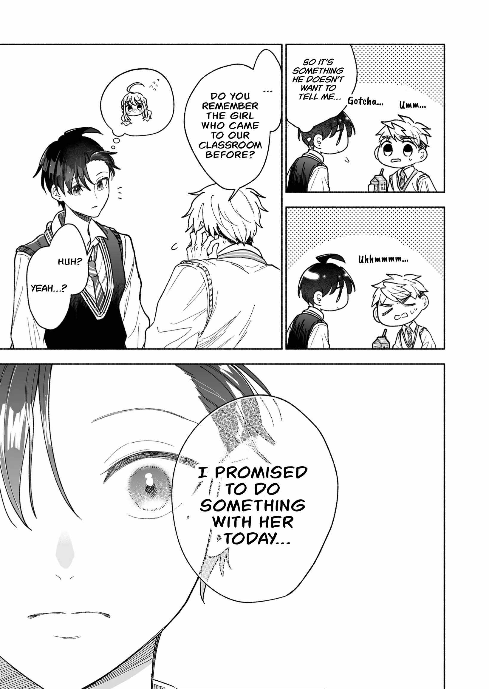 Kakkoii Onnanoko to 12-centi no Yakusoku Chapter 34 - Page 3