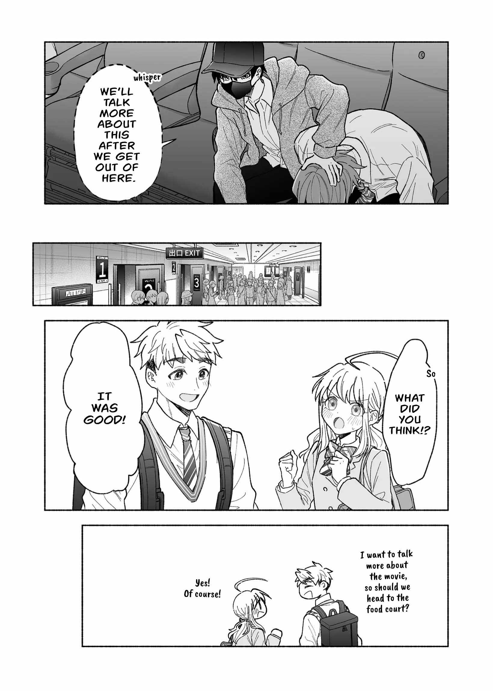 Kakkoii Onnanoko to 12-centi no Yakusoku Chapter 35 - Page 3