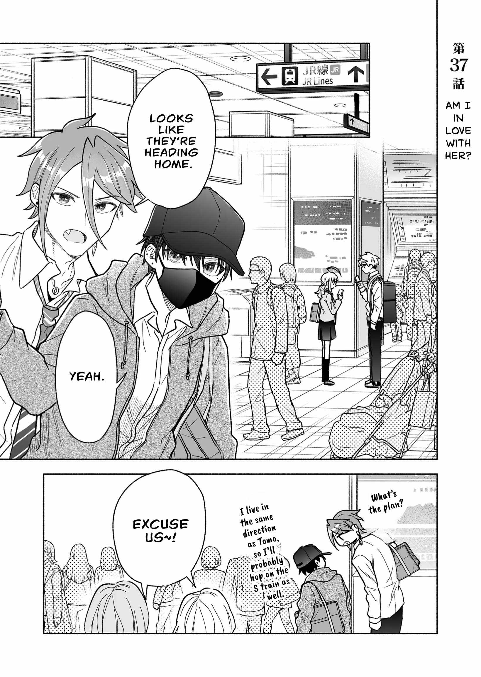 Kakkoii Onnanoko to 12-centi no Yakusoku Chapter 37 - Page 1