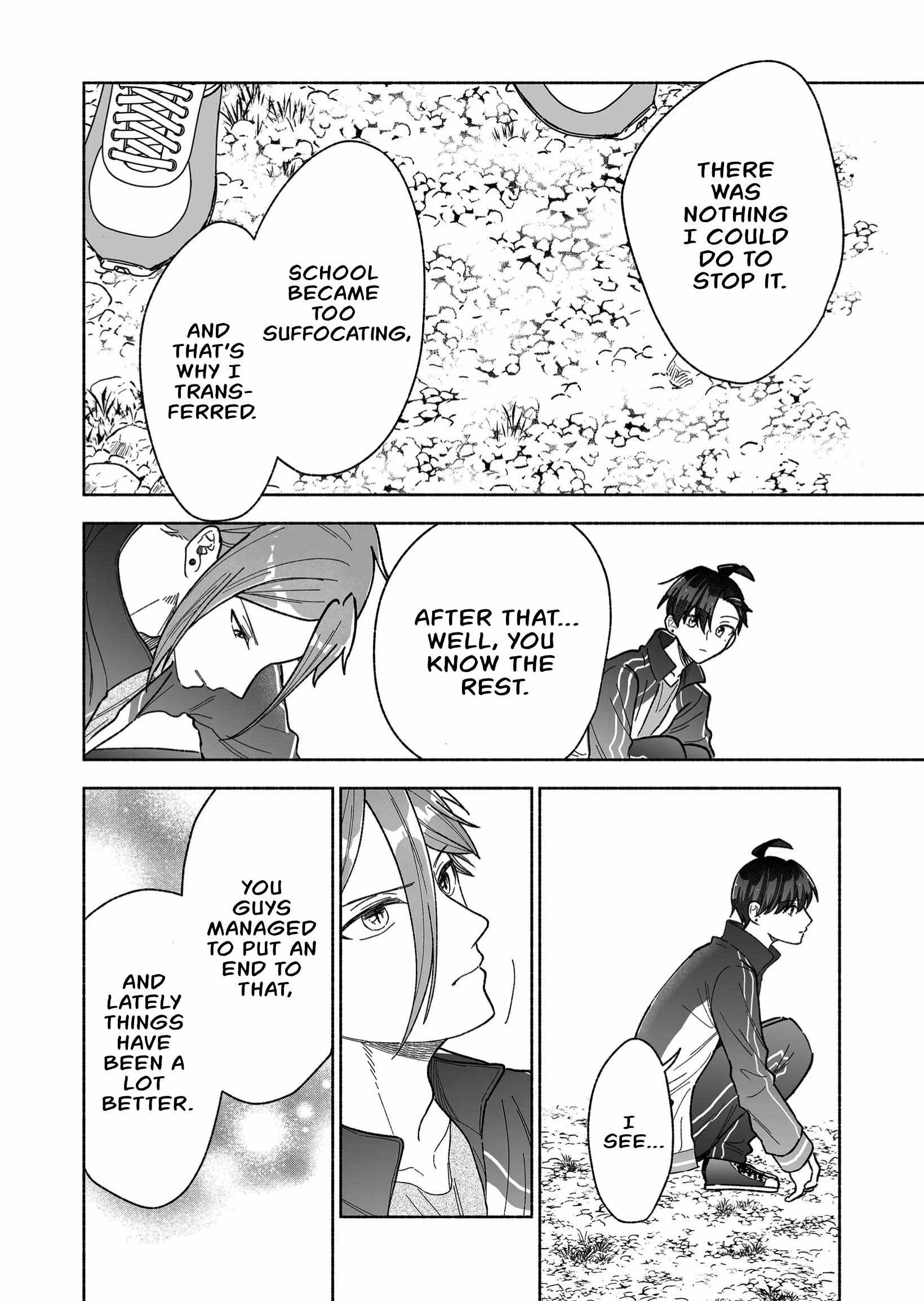 Kakkoii Onnanoko to 12-centi no Yakusoku Chapter 40 - Page 12
