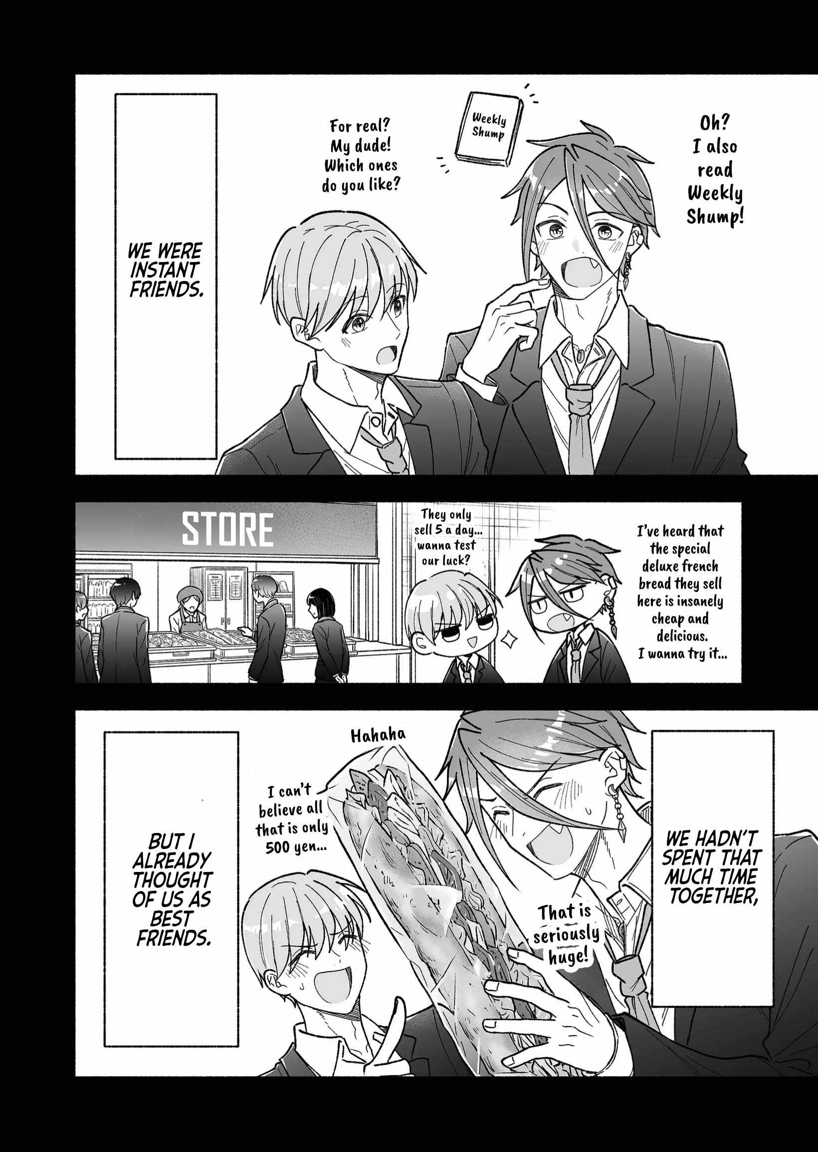 Kakkoii Onnanoko to 12-centi no Yakusoku Chapter 40 - Page 4