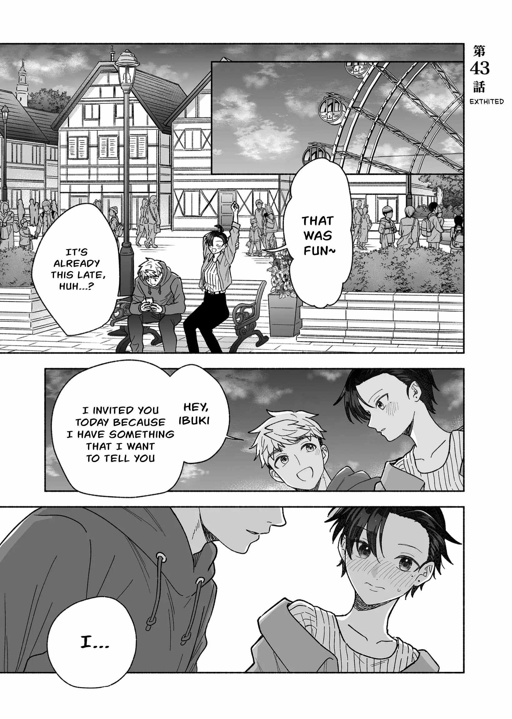 Kakkoii Onnanoko to 12-centi no Yakusoku Chapter 43 - Page 1