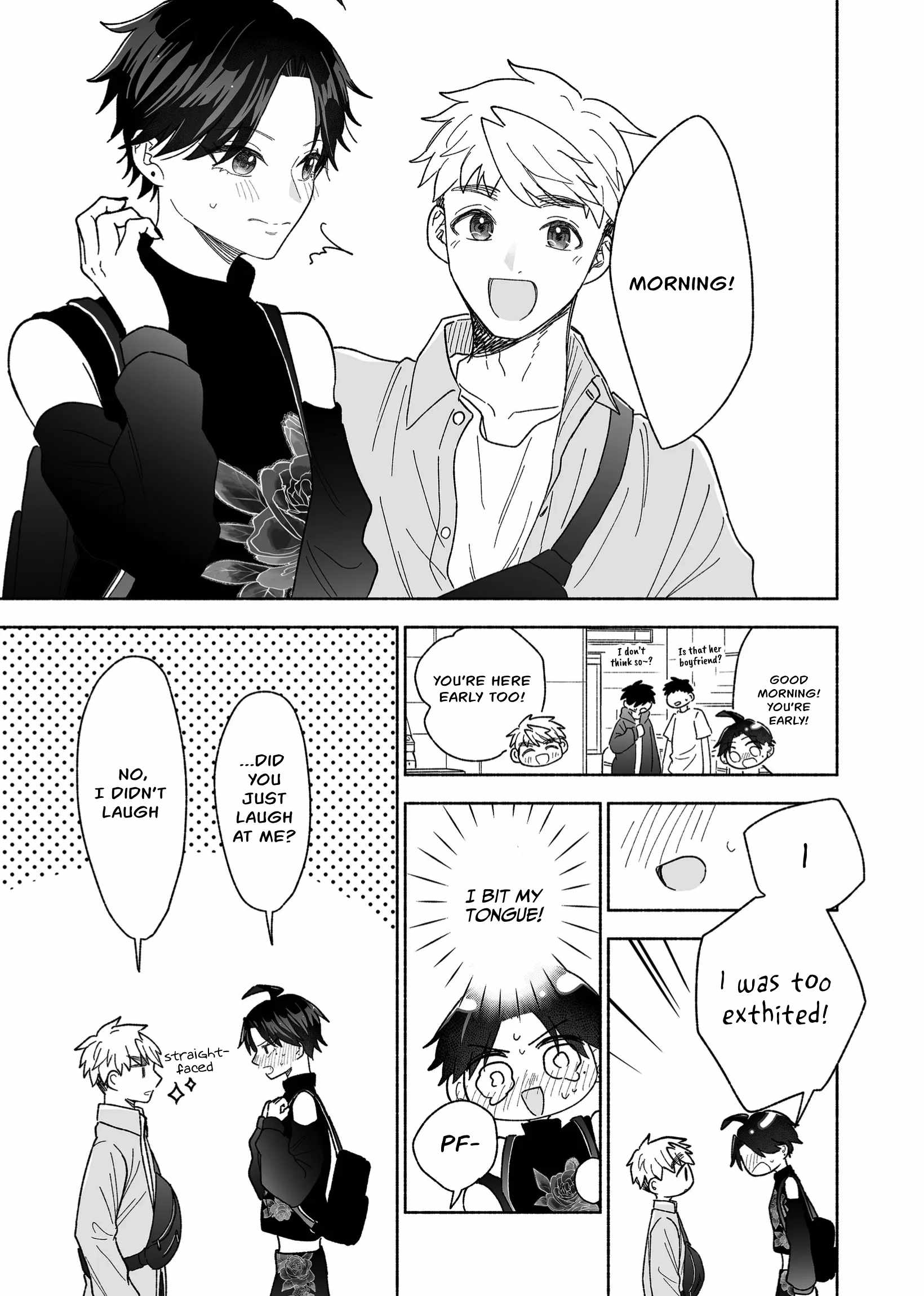 Kakkoii Onnanoko to 12-centi no Yakusoku Chapter 43 - Page 11