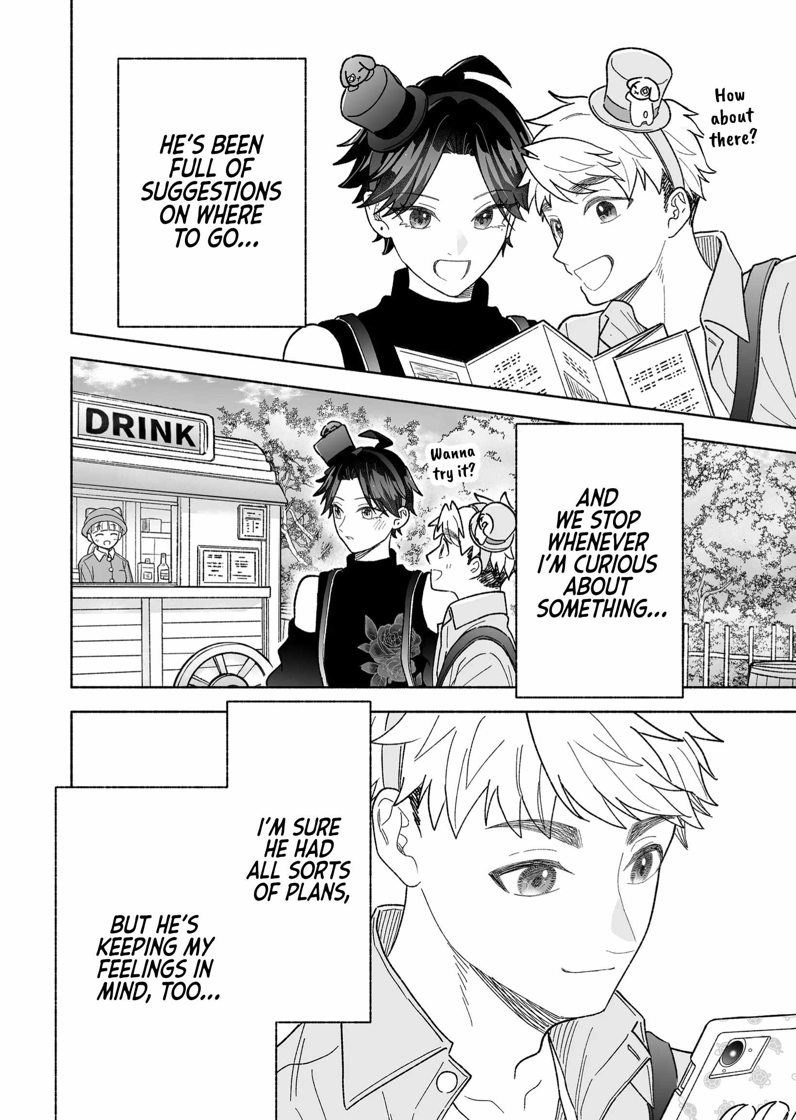 Kakkoii Onnanoko to 12-centi no Yakusoku Chapter 44 - Page 12