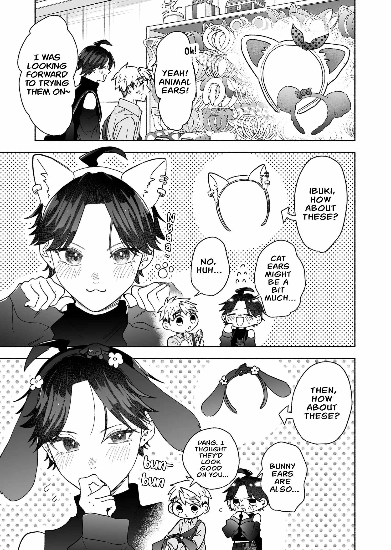 Kakkoii Onnanoko to 12-centi no Yakusoku Chapter 44 - Page 3