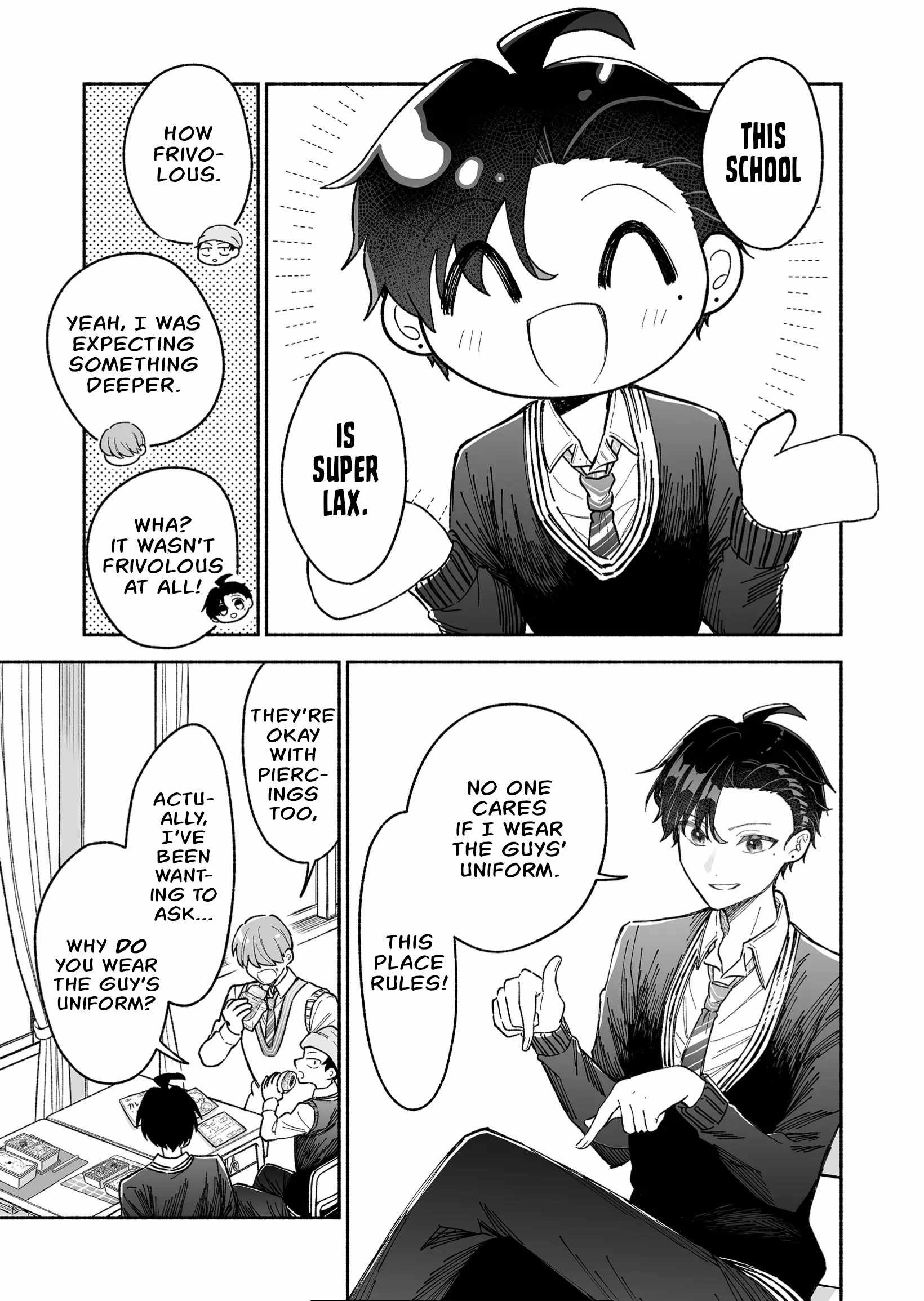 Kakkoii Onnanoko to 12-centi no Yakusoku Chapter 5 - Page 3